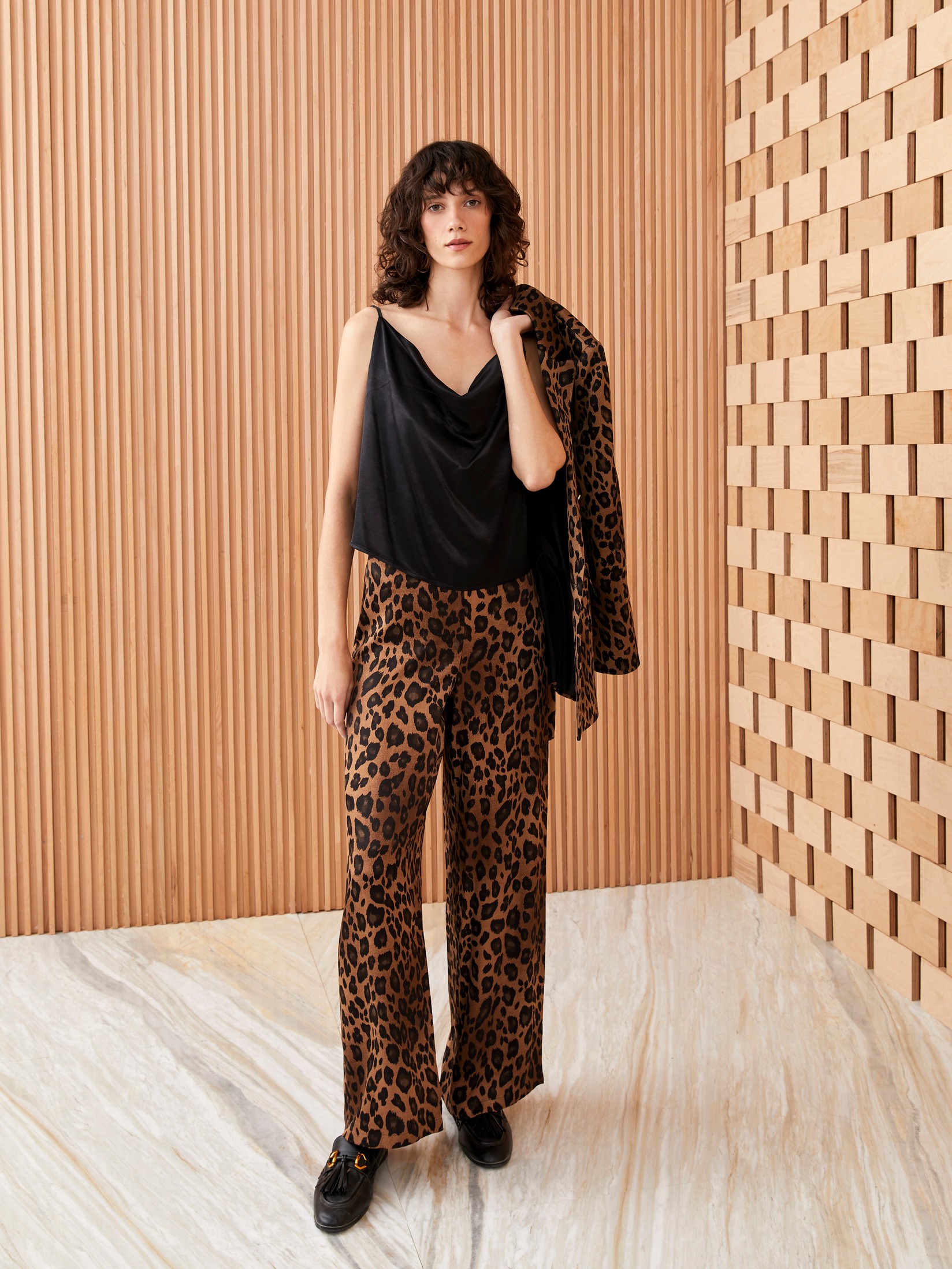 LC Waikiki Ženska bluza W2GJ44Z8-CVL, Crna