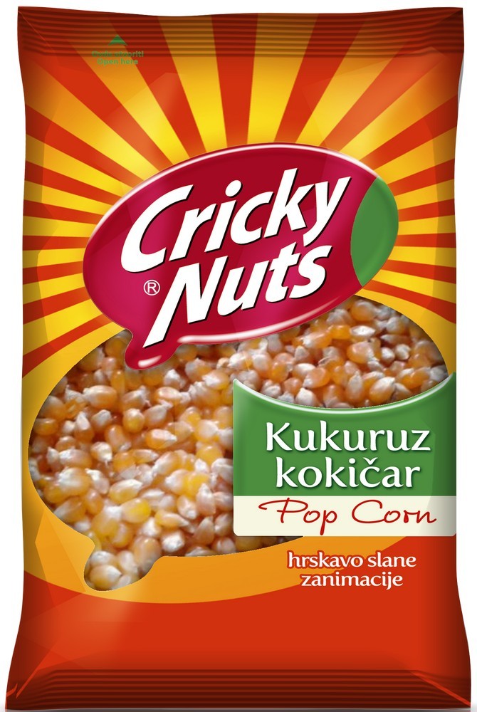 Cricky Nuts Kukuruz kokičar, 200g