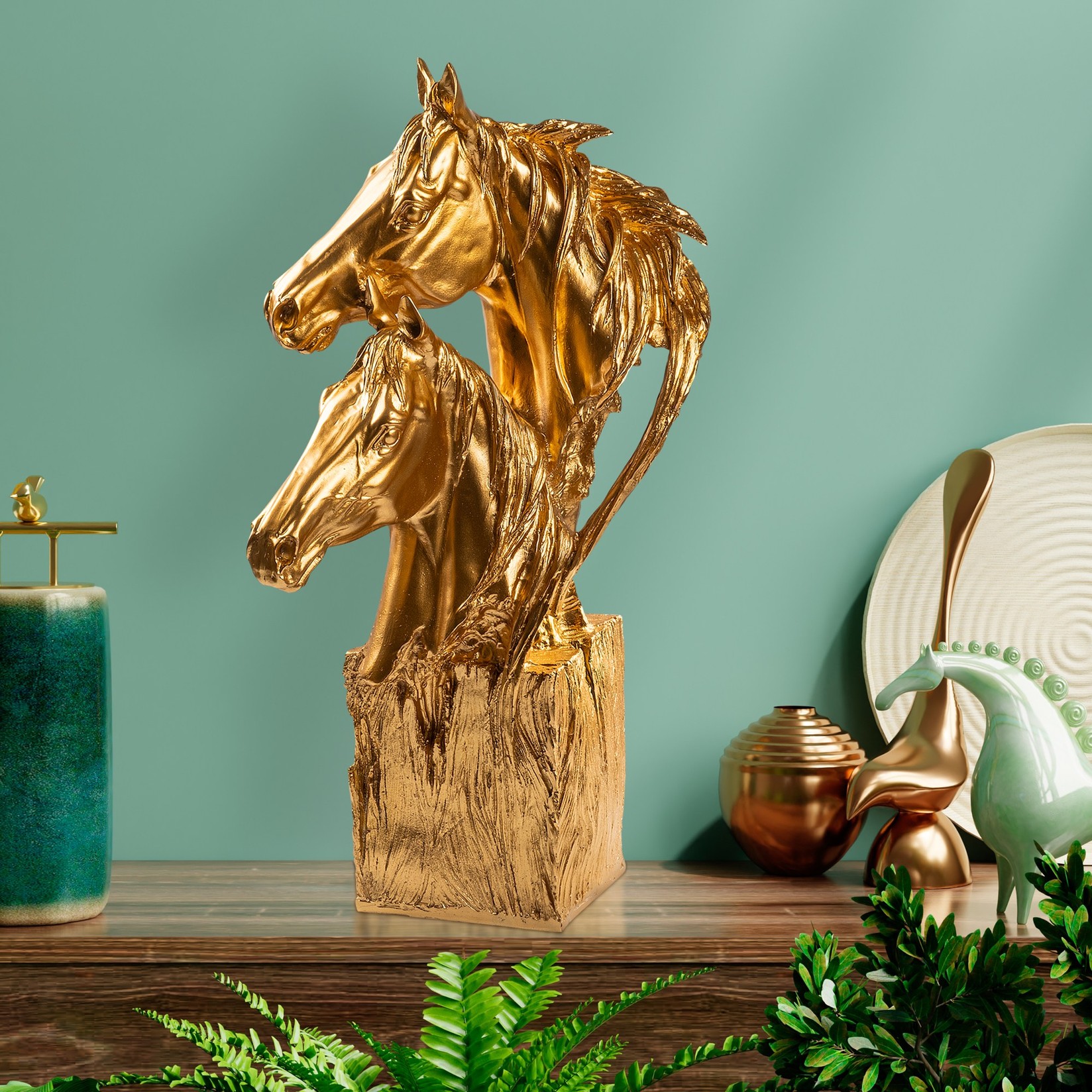 Aberto Design Dekorativna figura Yak-043-C, 30x61x30 cm