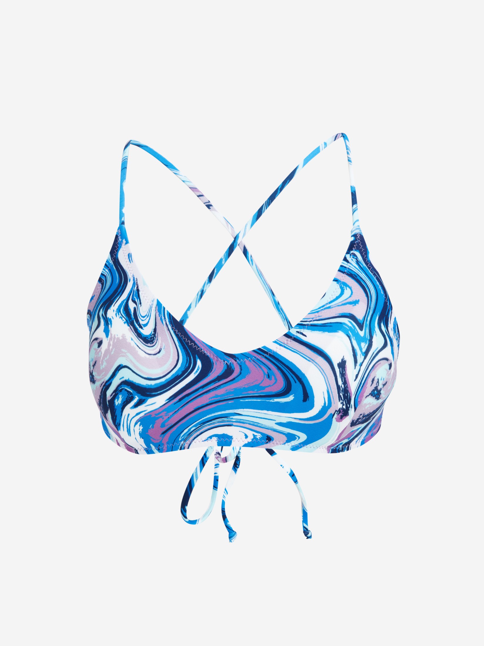 LC Waikiki Ženski gornji deo kupaćeg kostima S4CL39Z8-LTM, Ljubičasti