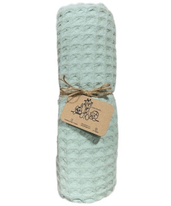 Tri drugara Waffle prekrivač za bebe, Mint