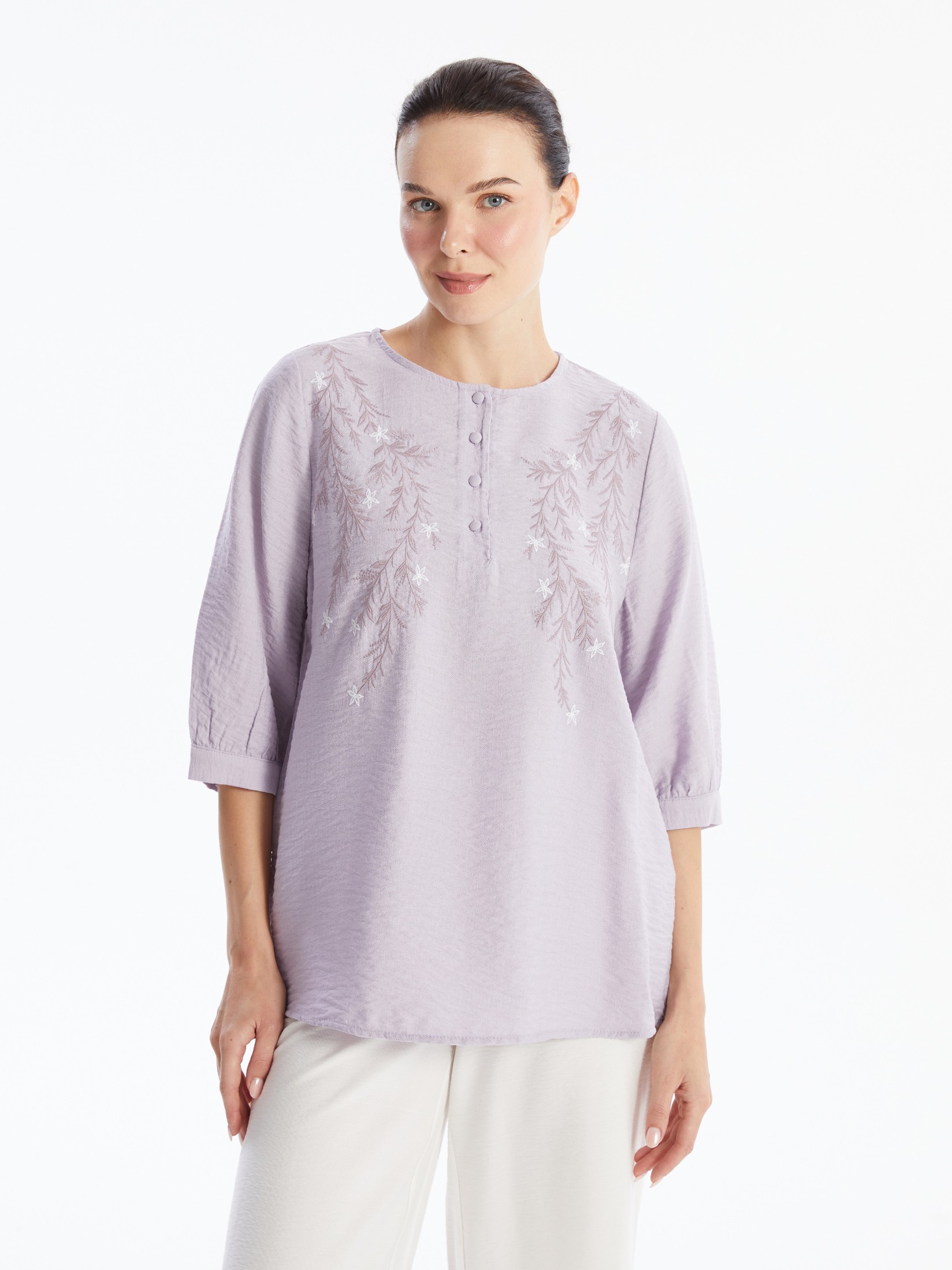 LC Waikiki Ženska bluza S4JB13Z8-GBA, Lavanda