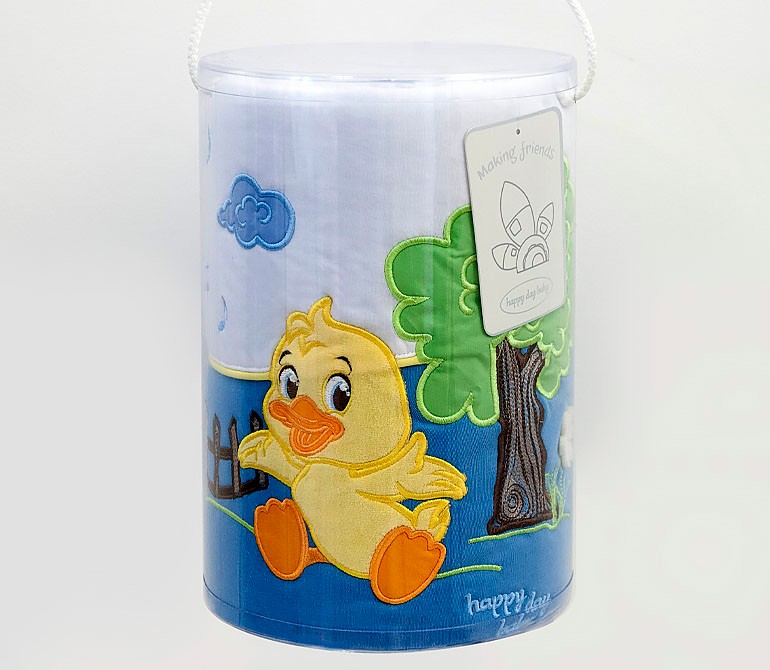 Tri drugara Pamučni prekrivač Pače, Tirkizni