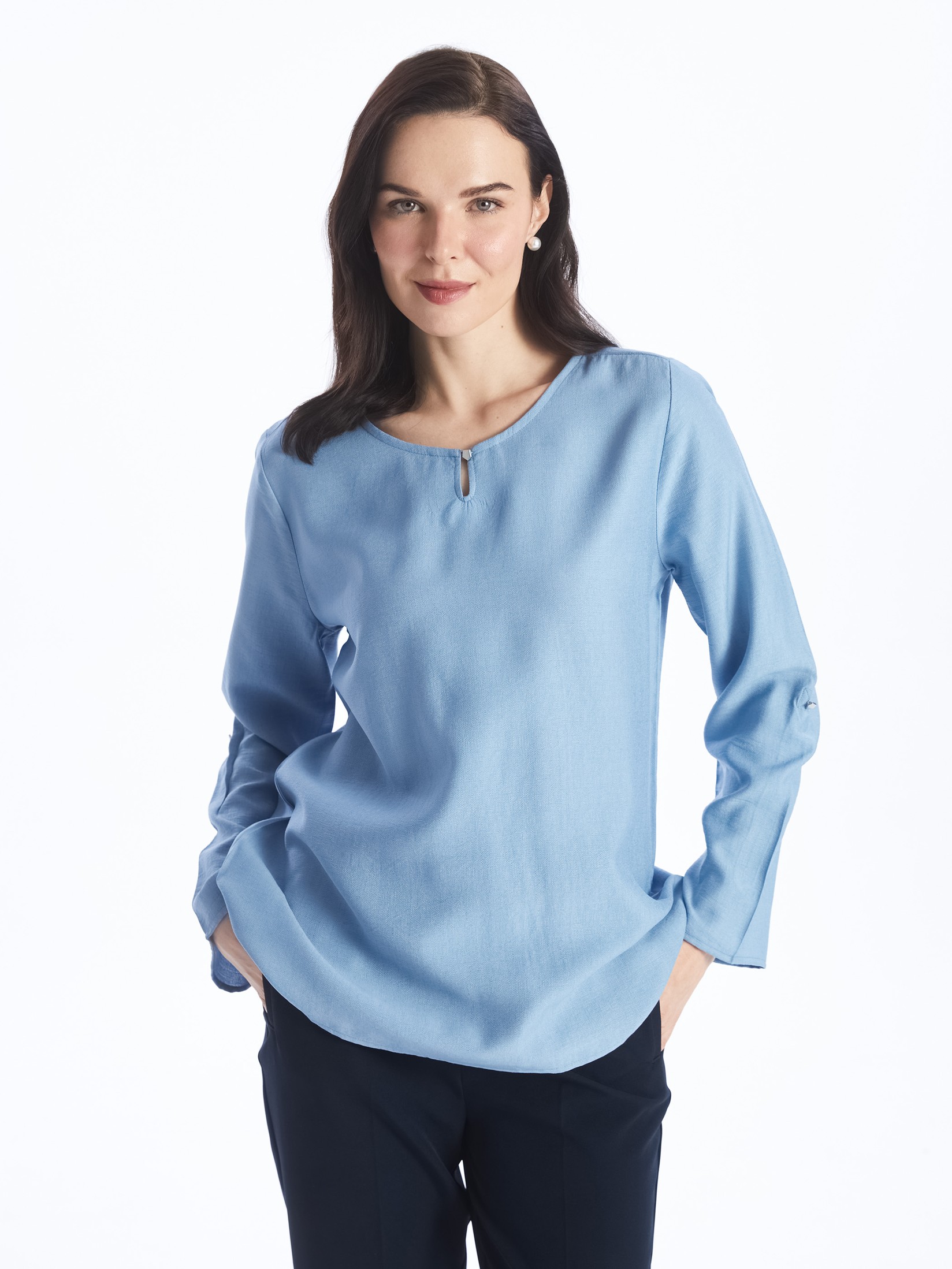 LC Waikiki Ženska bluza S4BI87Z8-QZD, Plava