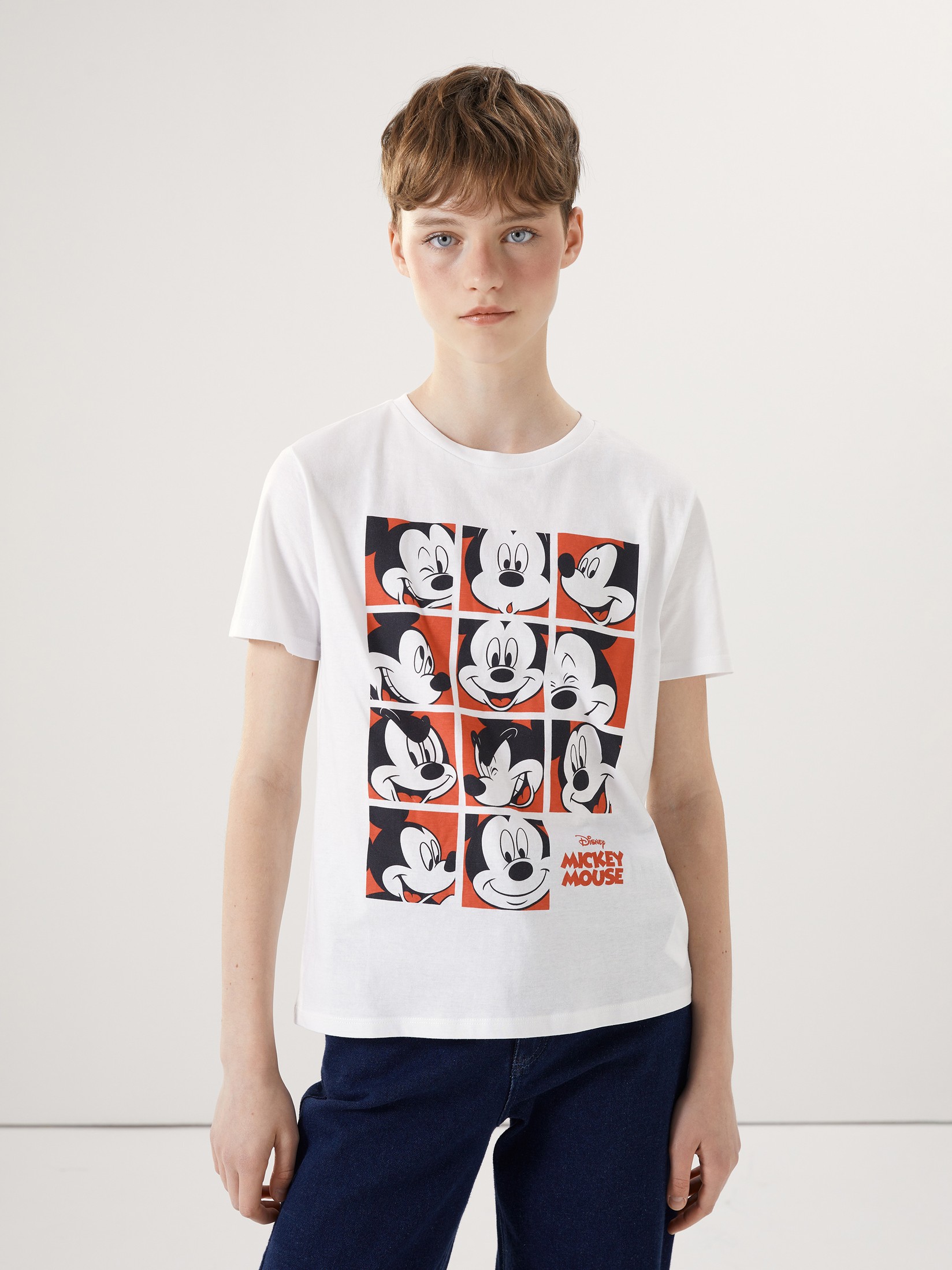 LC Waikiki Ženska majica S5DH67Z8-Q6K, Bela