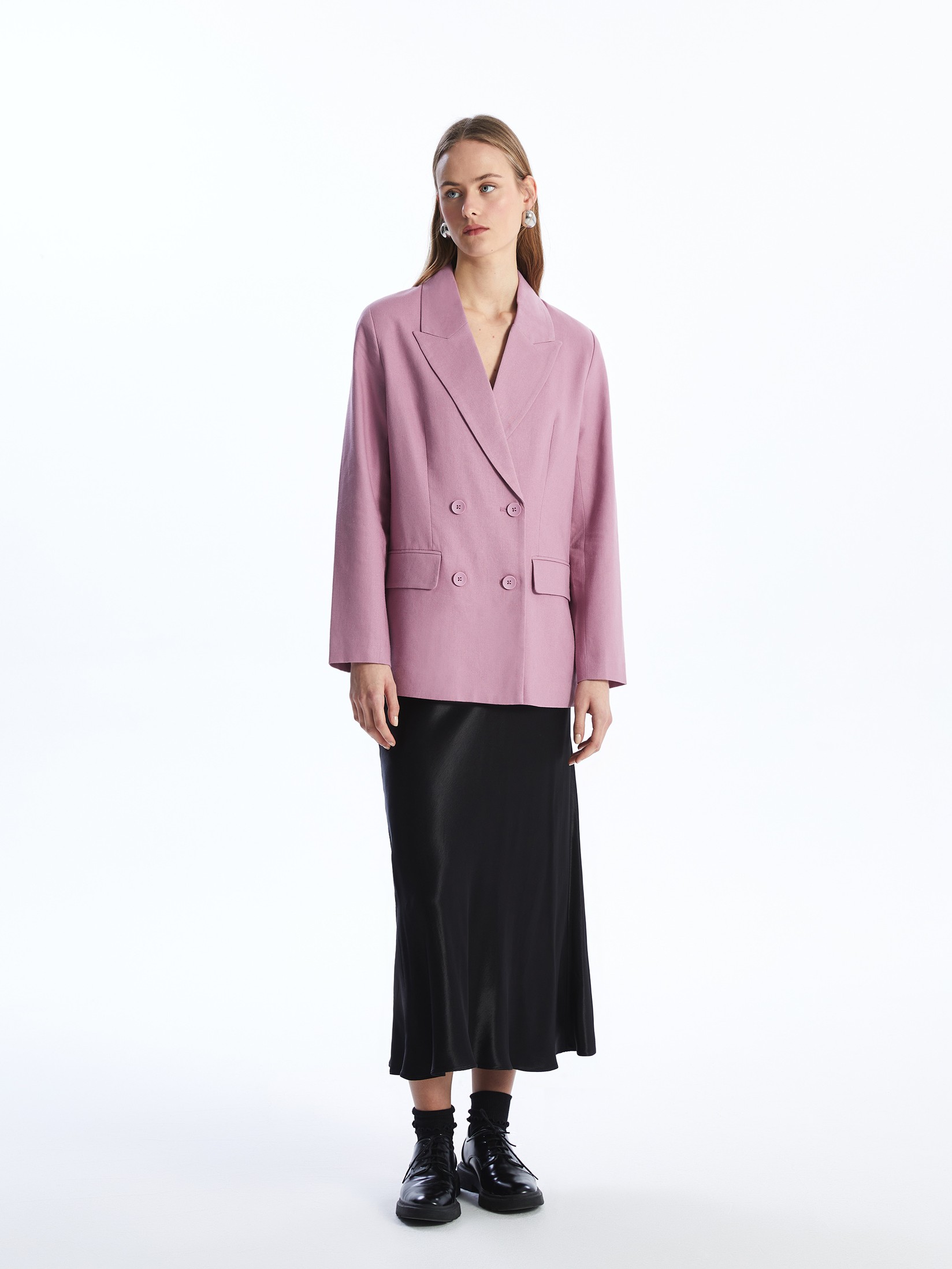 LC Waikiki Ženski blejzer S4HI91Z8-GHT, Lavanda