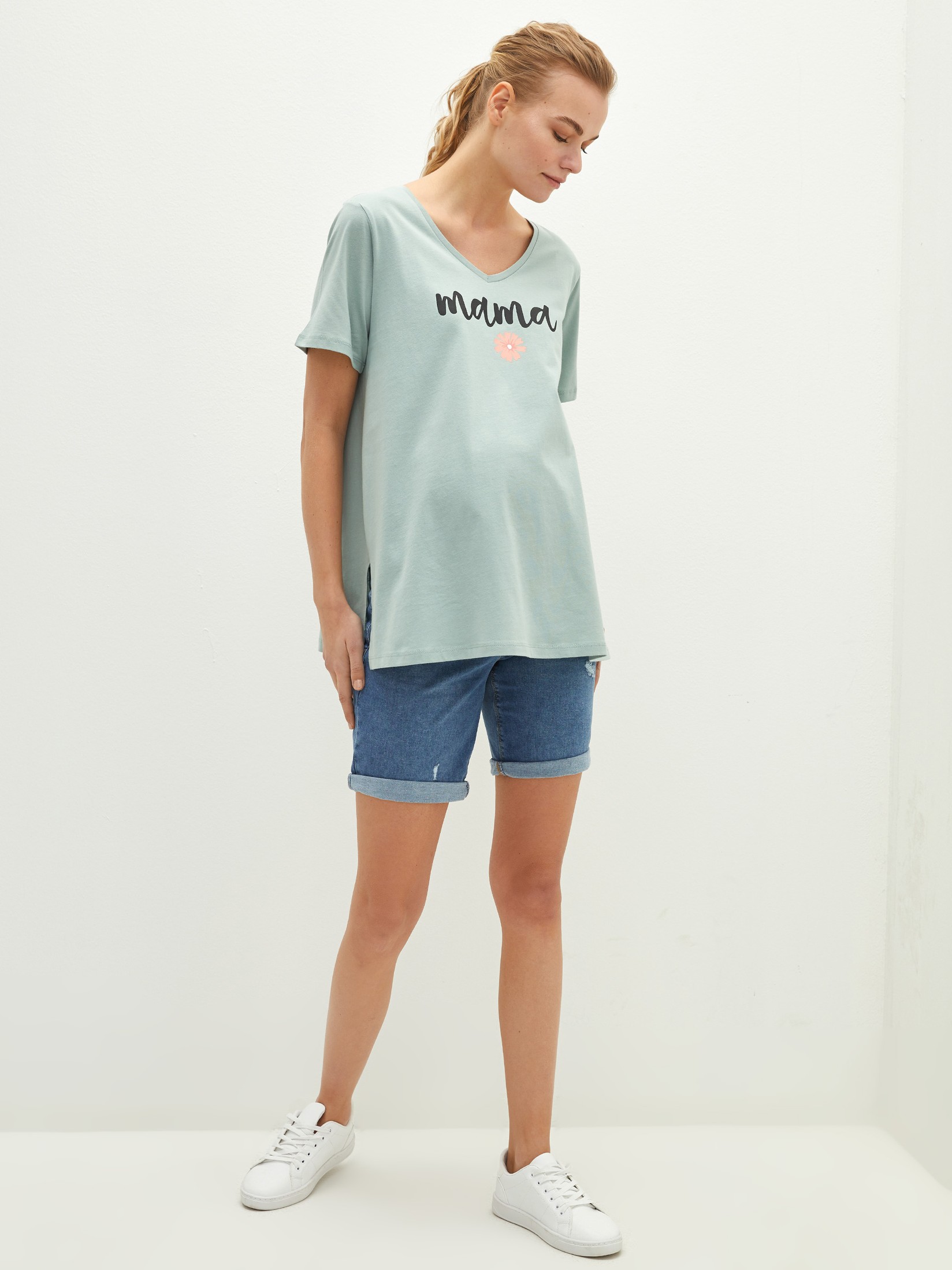 LC Waikiki Ženski teksas šorc S1GO76Z8-507, Indigo