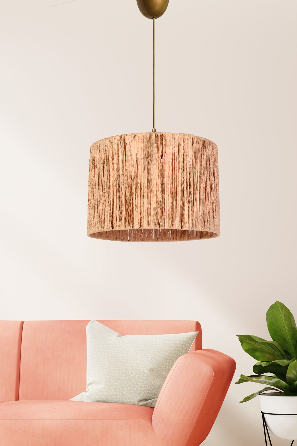 Opviq Luster YL240, 20cm, 30 cm, E27, 40W, Bež