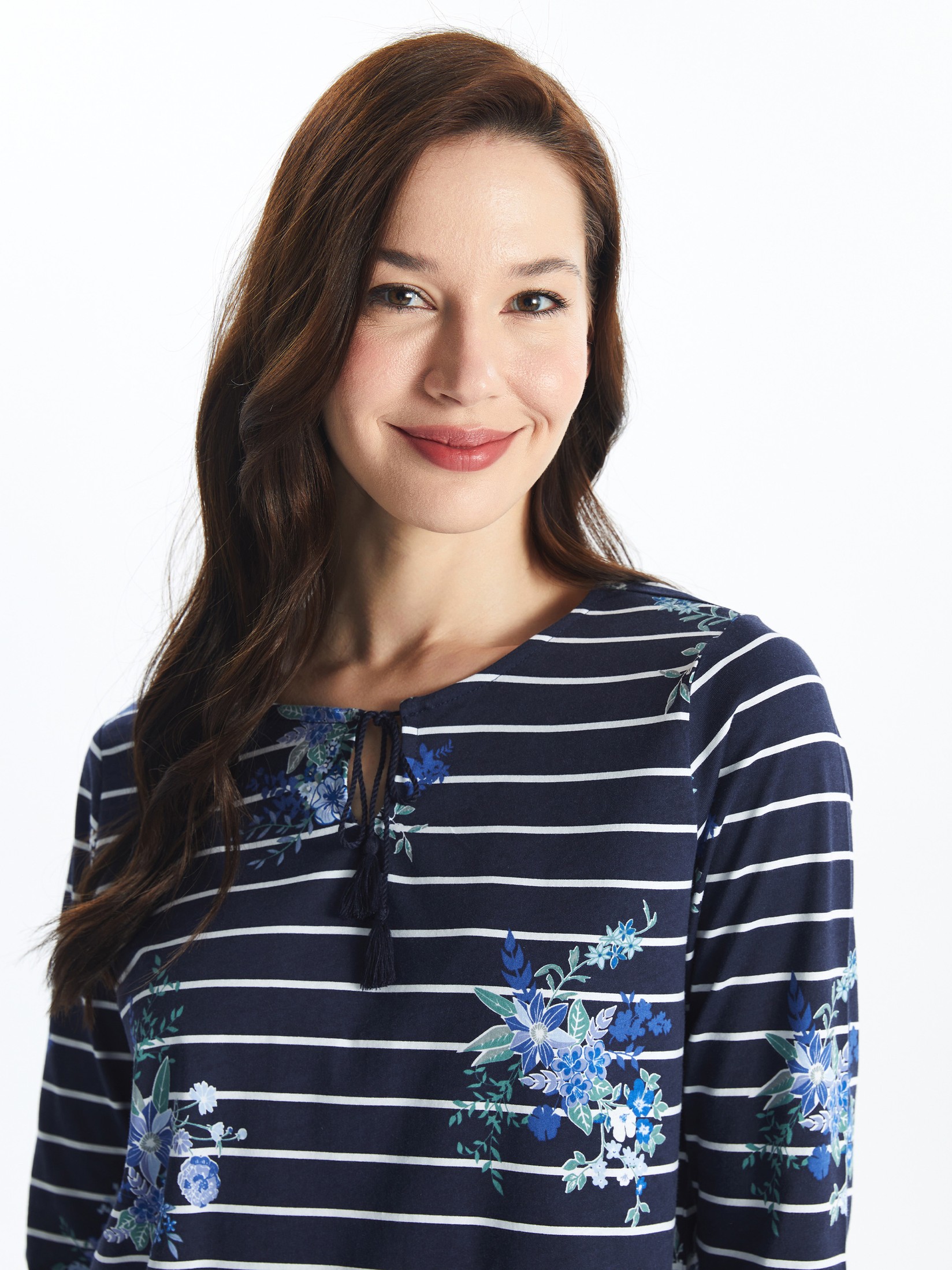 LC Waikiki Ženska bluza S4FI02Z8-LGS, Teget