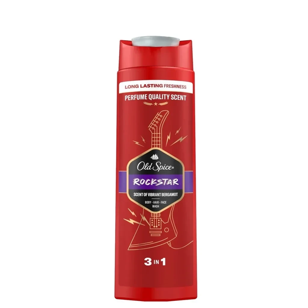 Old Spice Gel za tuširanje Rockstar, 400 ml