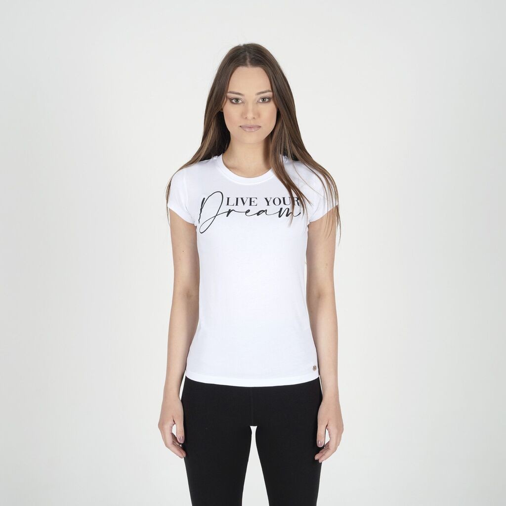 Rang Ženska majica Yahaira, Bela