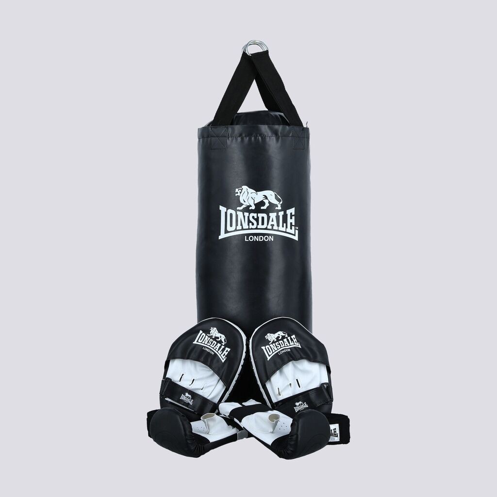 Lonsdale Set za boks, Crni