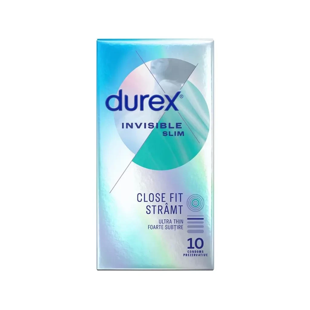 Durex Kondomi Invisible slim, 10 komada