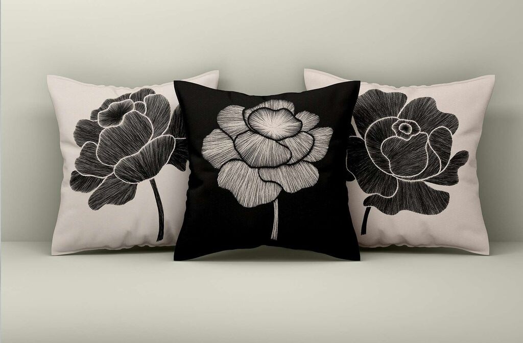 Aberto Design Set dekorativnih jastučnica Asr_plw25-32, 43x43 cm, 3 komada, Šarena