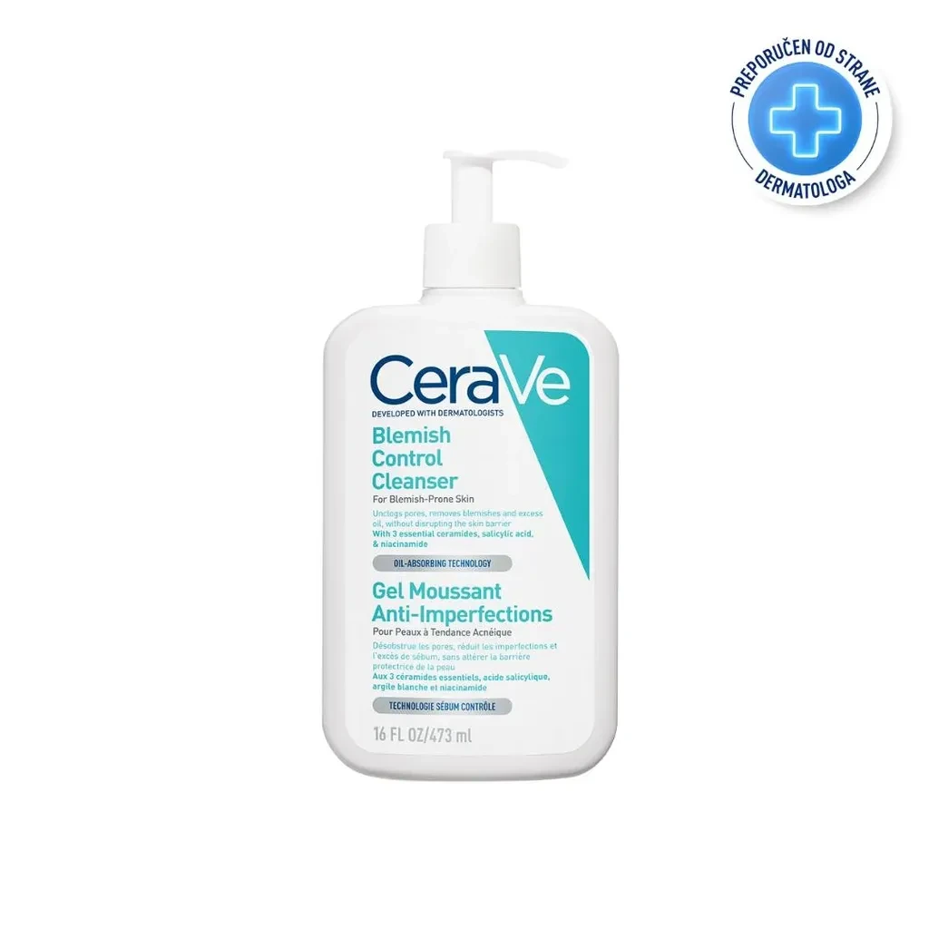 CeraVe Gel za čišćenje lica Blemish Control,  473 ml