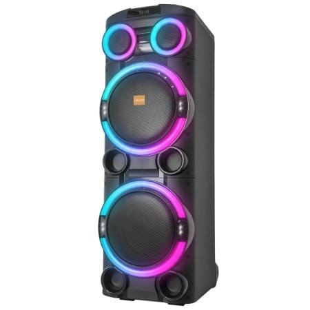 Mikado Zvučnik MD-104KP, 200W, 12V, 14000mAh, USB, Bluetooth, micro SD, Crni