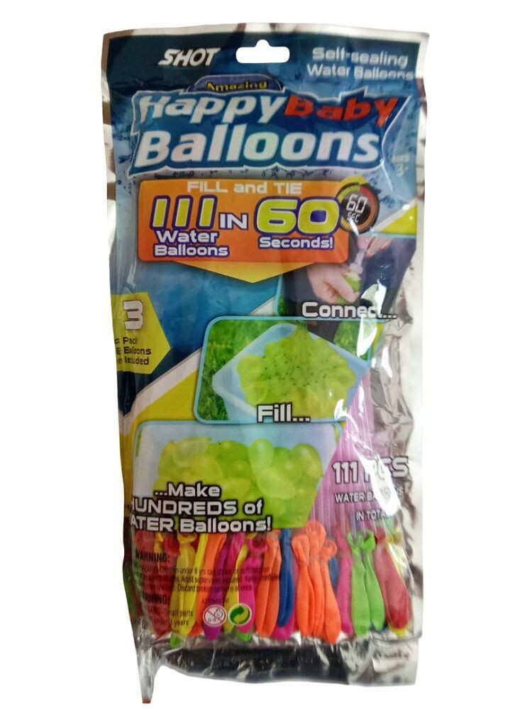 Party Set vodenih balona, 111 komada