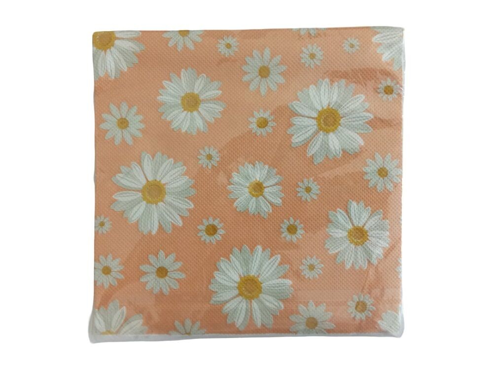 Dekor salvete Cveće, Narandžaste