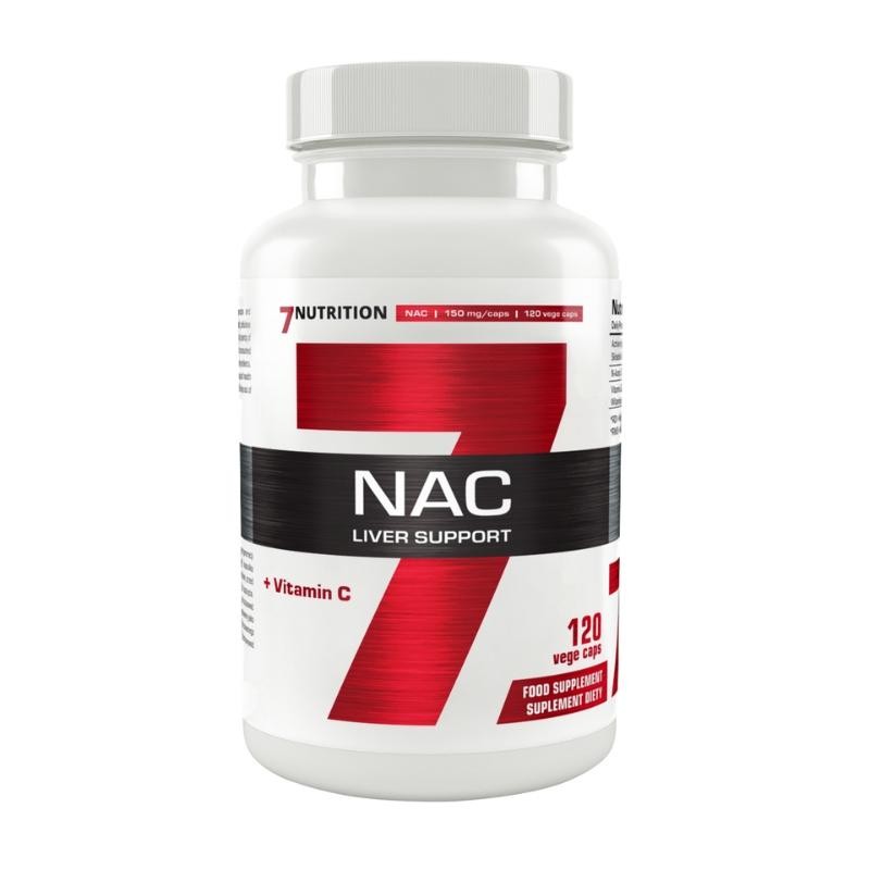 7 Nutrition NAC, 120 kapsula