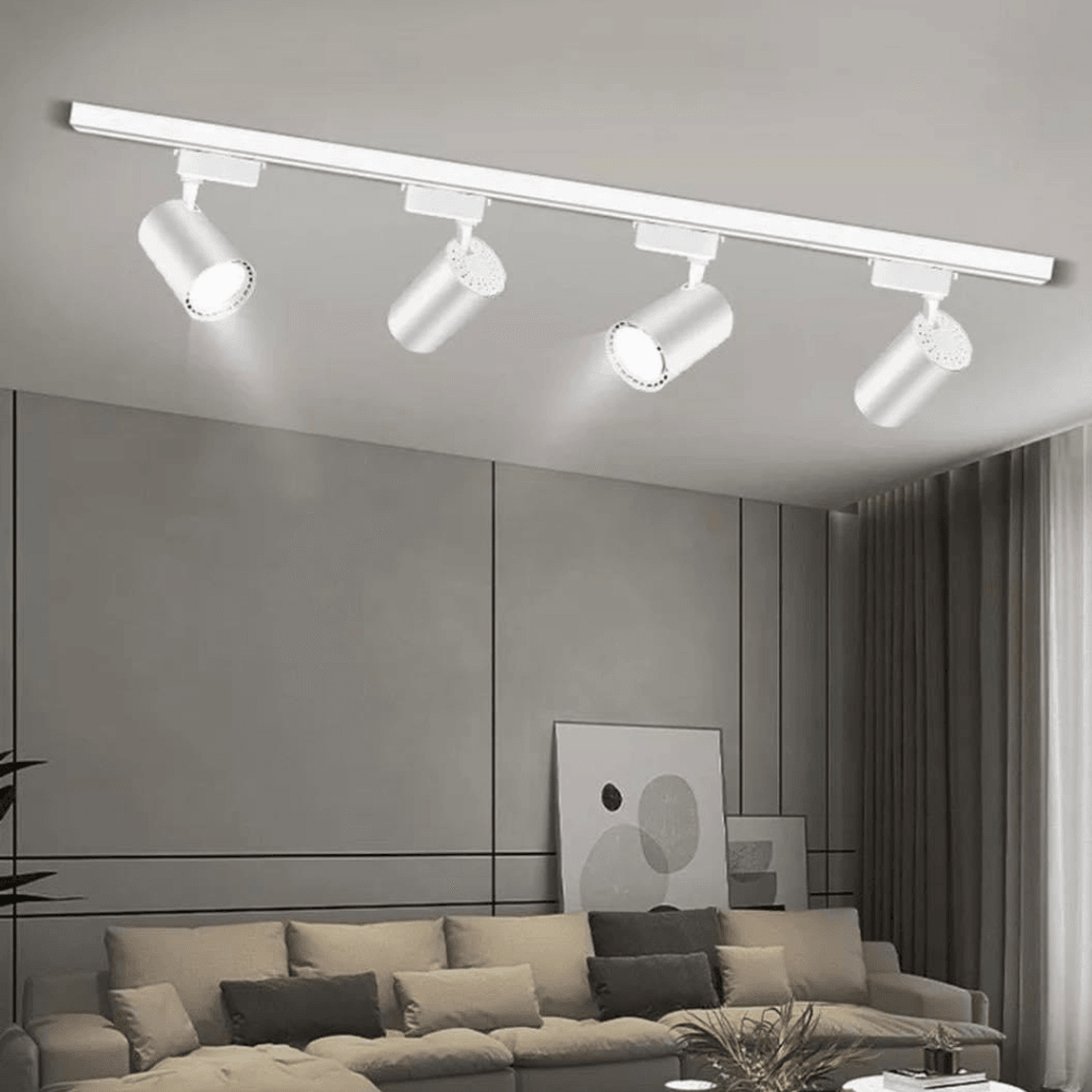 Šinska rasveta Komplet 2m, 4 topa, Bela