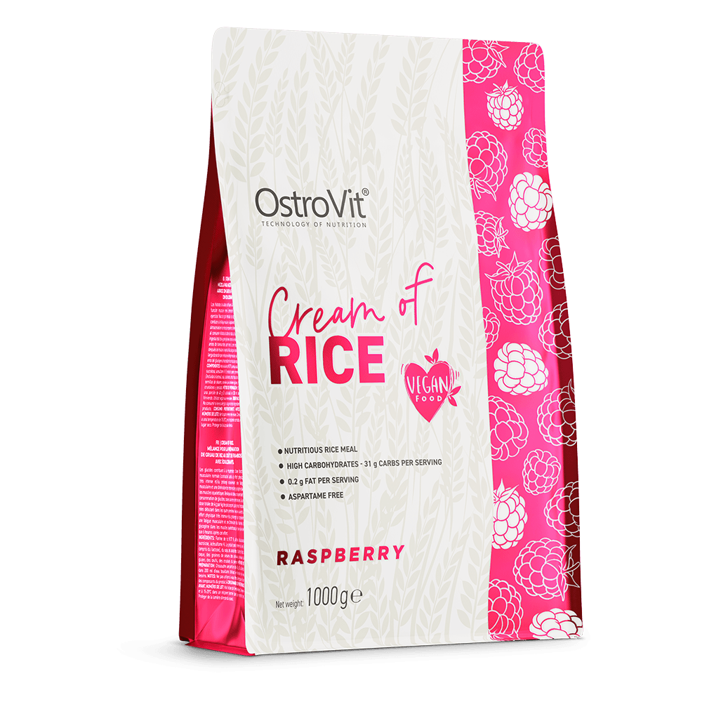 OstroVit Cream of Rice, Malina, 1kg