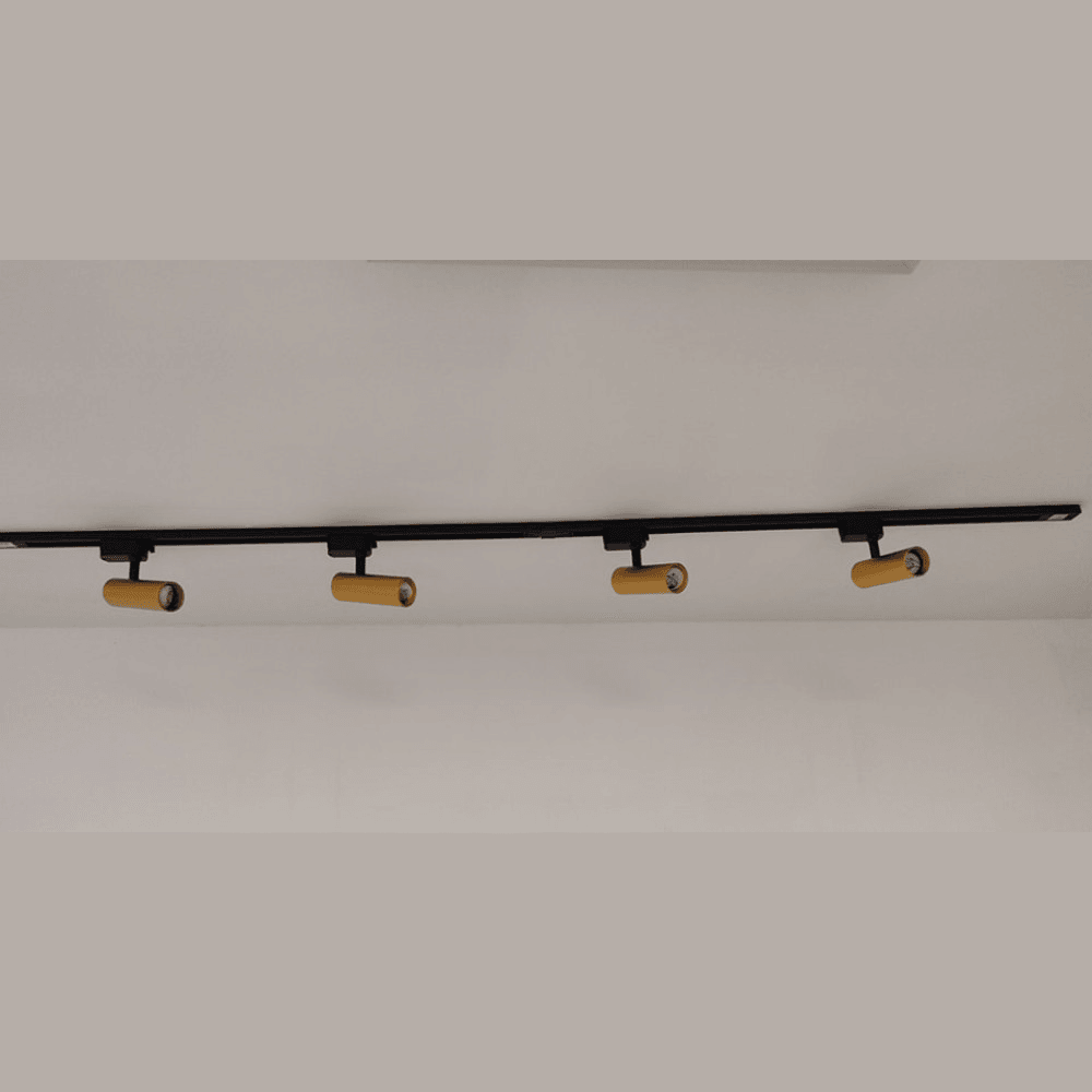 Šinska rasveta 2m, Sa 4 topa, Zlatna boja