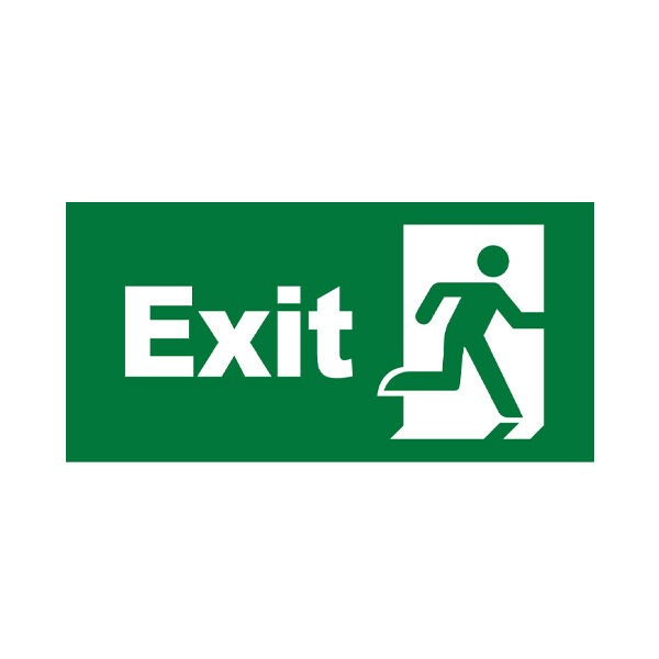 Braytron Nalepnica BRY-EXIT SING-IZLAZ VRATA