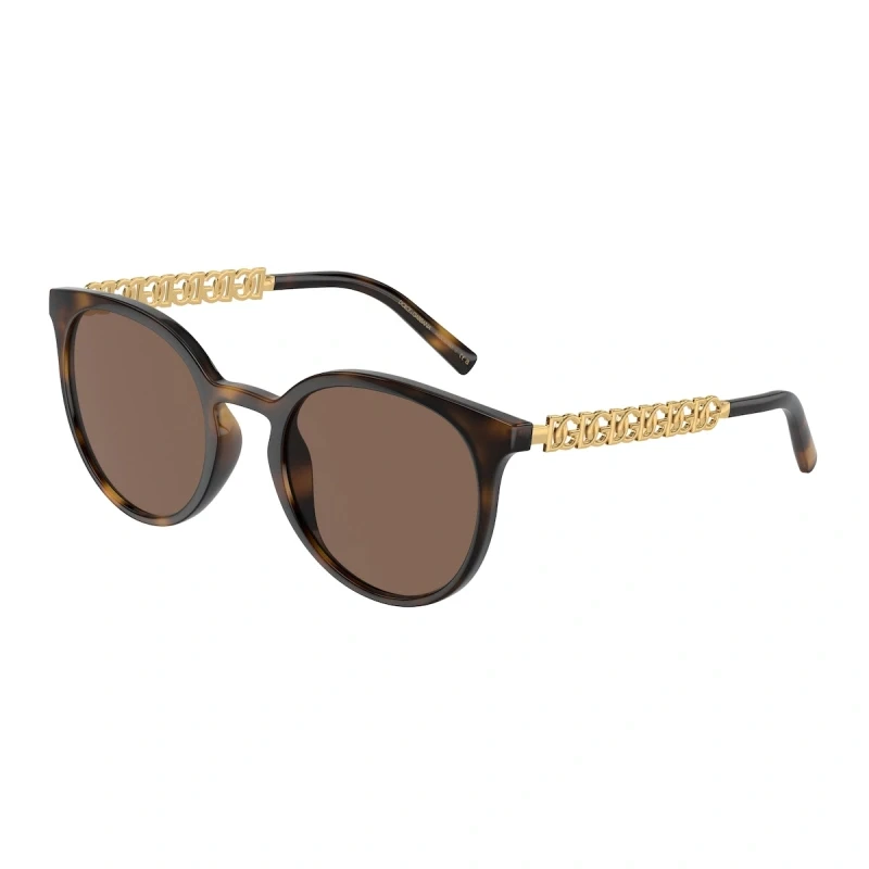 DOLCE & GABBANA Ženske naočare za sunce 0DG6189U 502/73 52, Braon