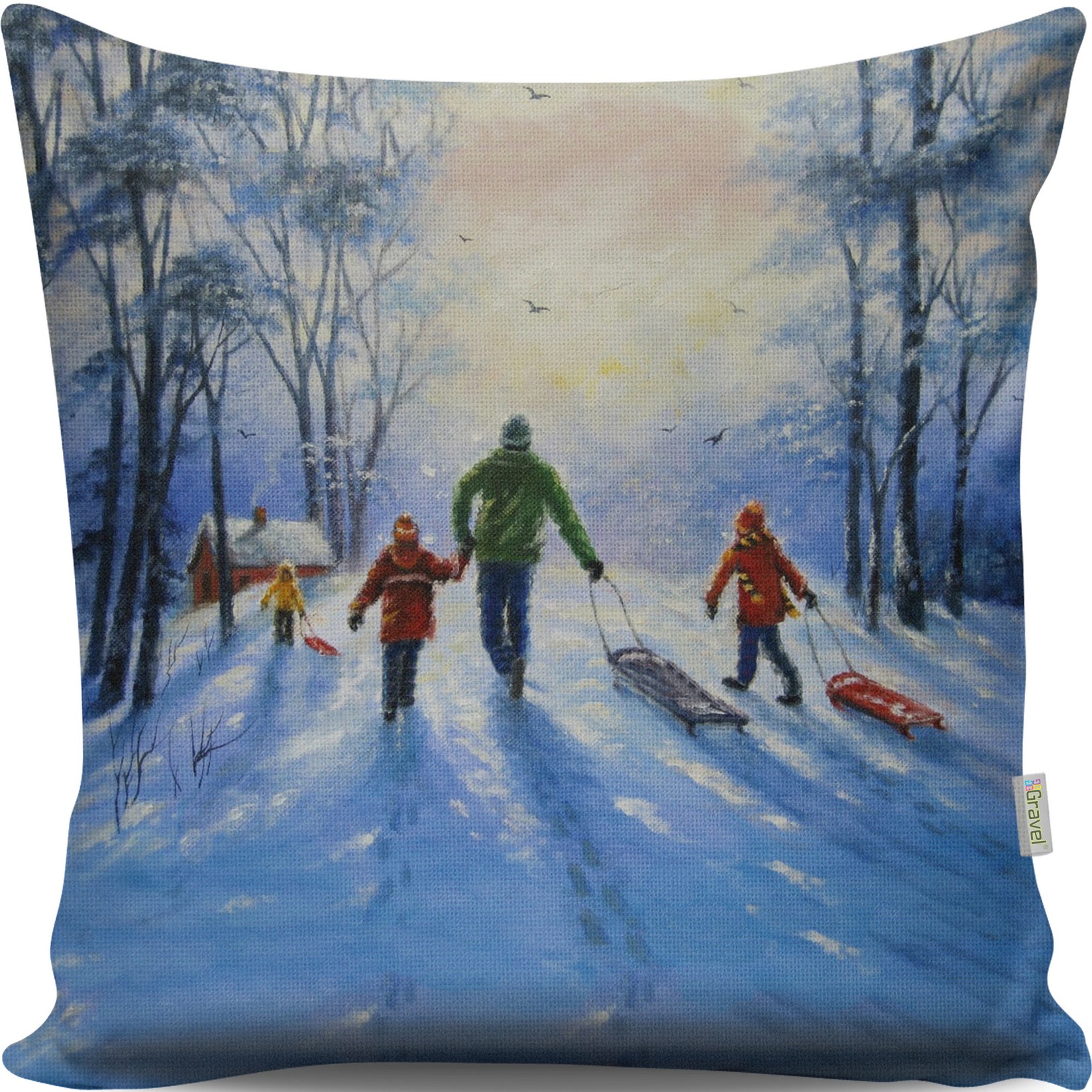 Aberto Design Jastuk 43x43cm Šareni