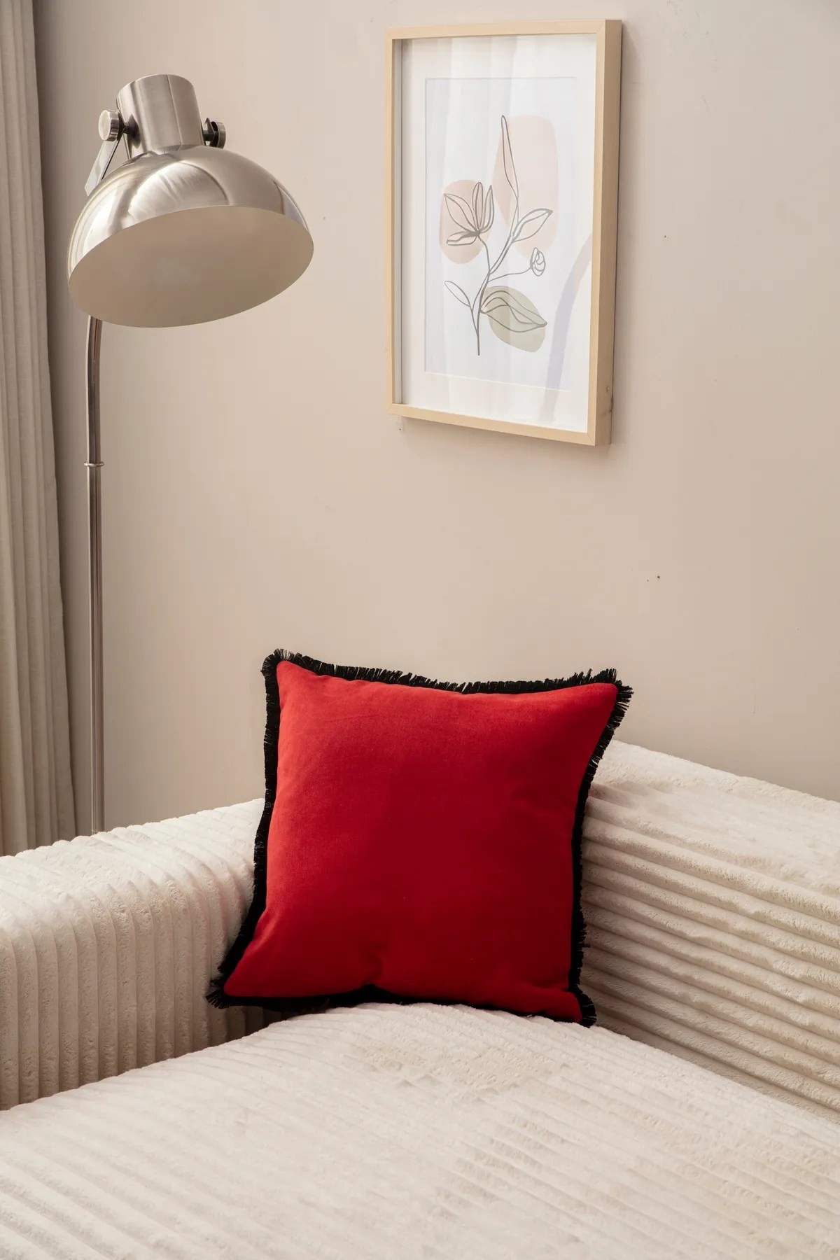 Aberto Design Jastučnica 43x43cm Crvena