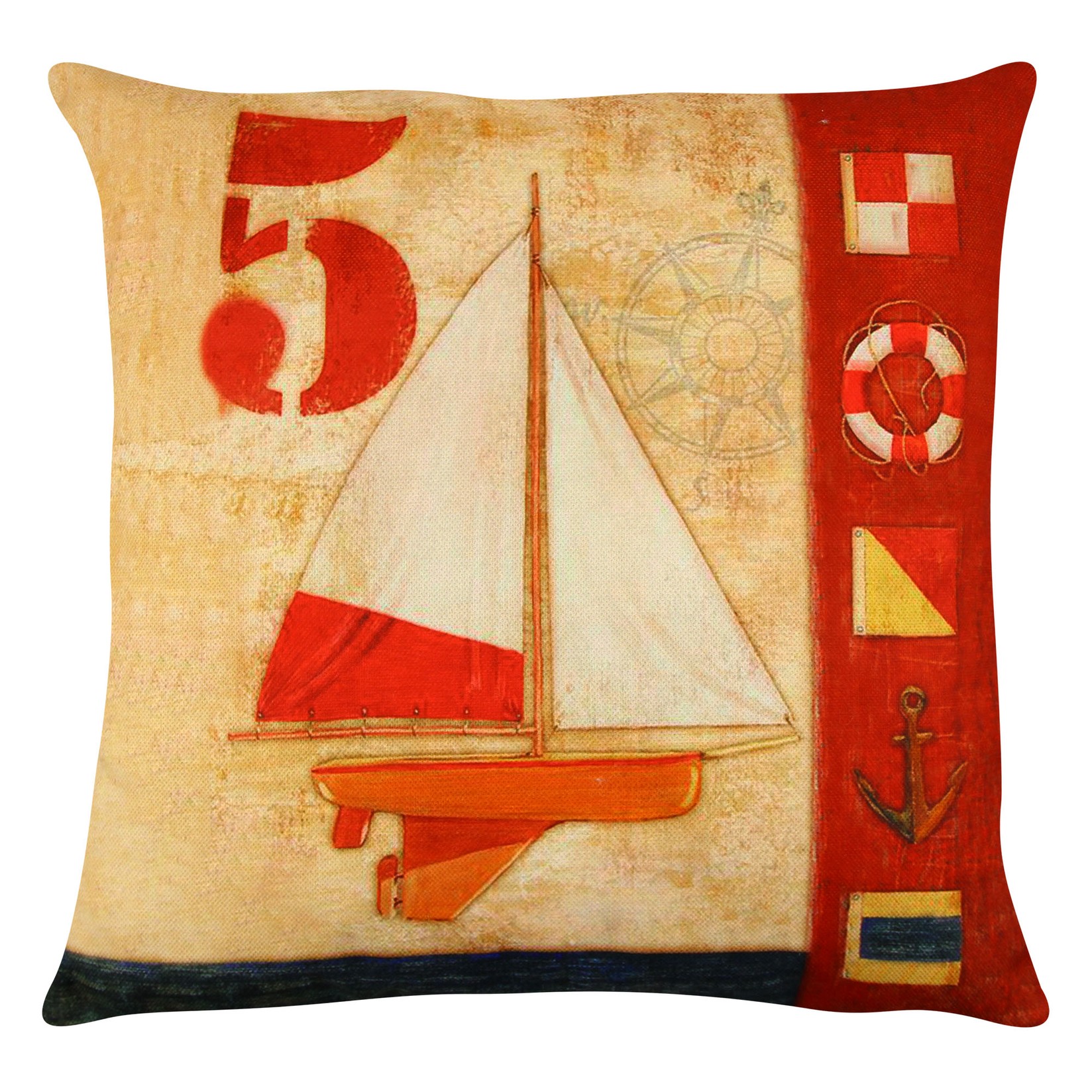 Aberto Design Jastuk 43x43cm Šareni