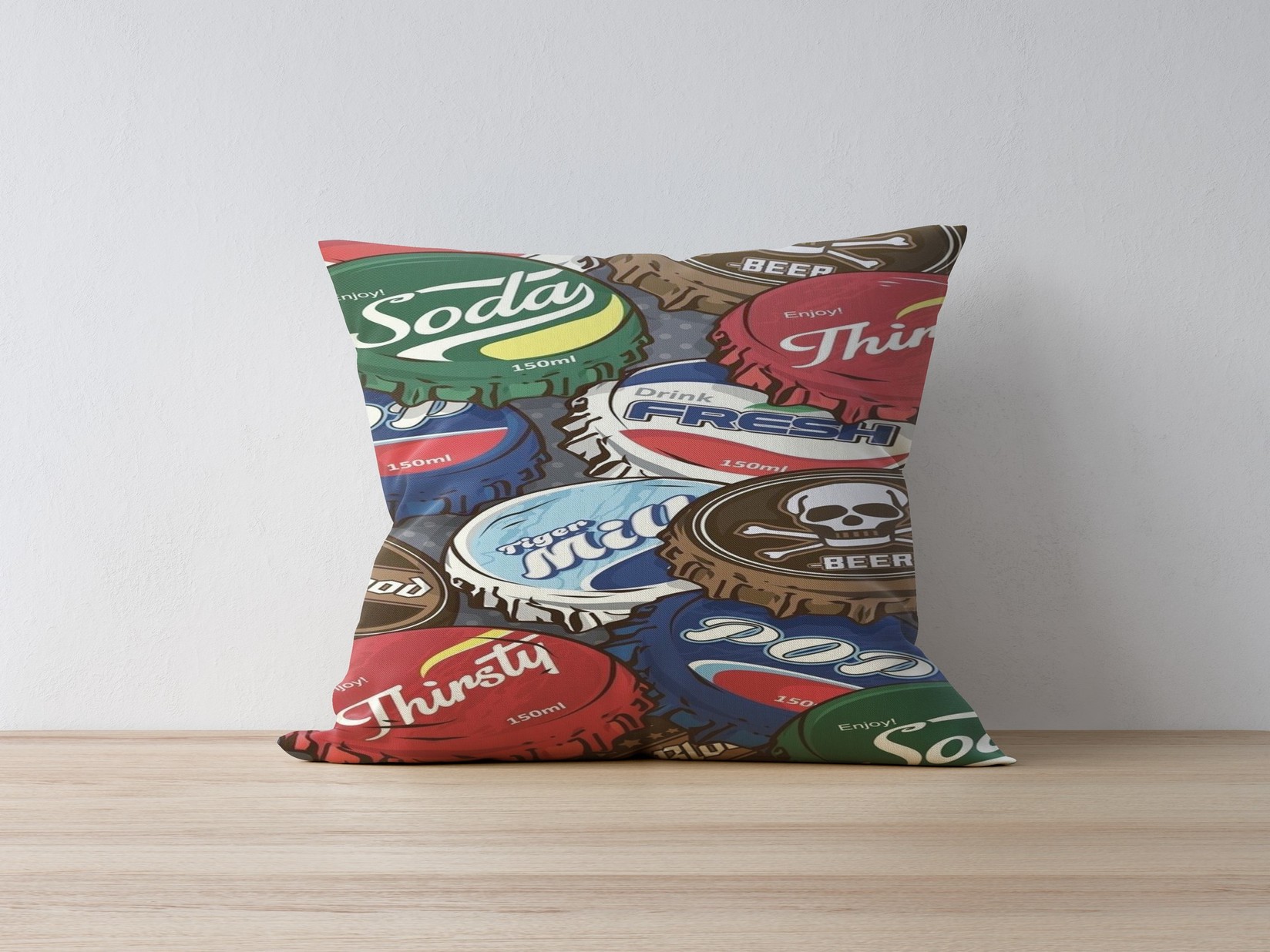 Aberto Design Jastučnica 43x43cm Šarena