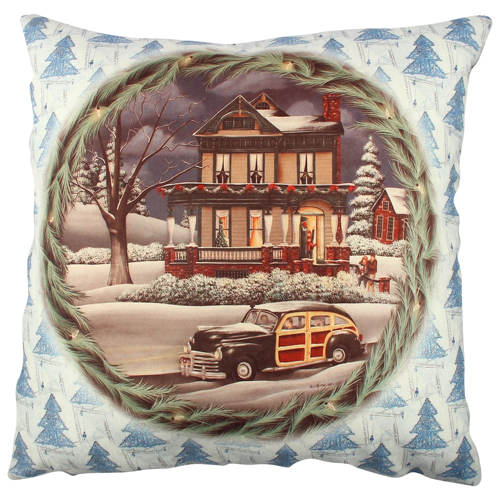 Aberto Design Jastuk 43x43cm Šareni