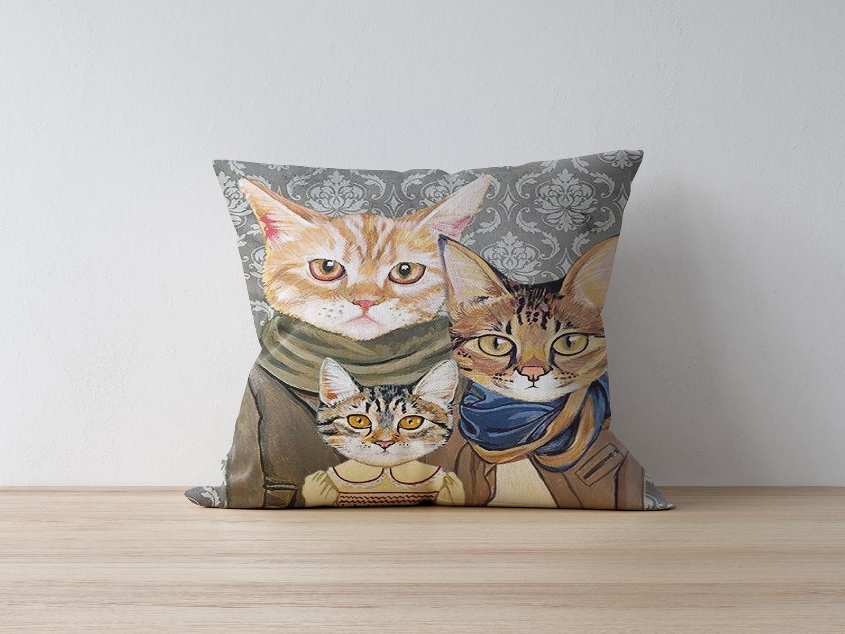 Aberto Design Jastučnica 43x43cm Šarena