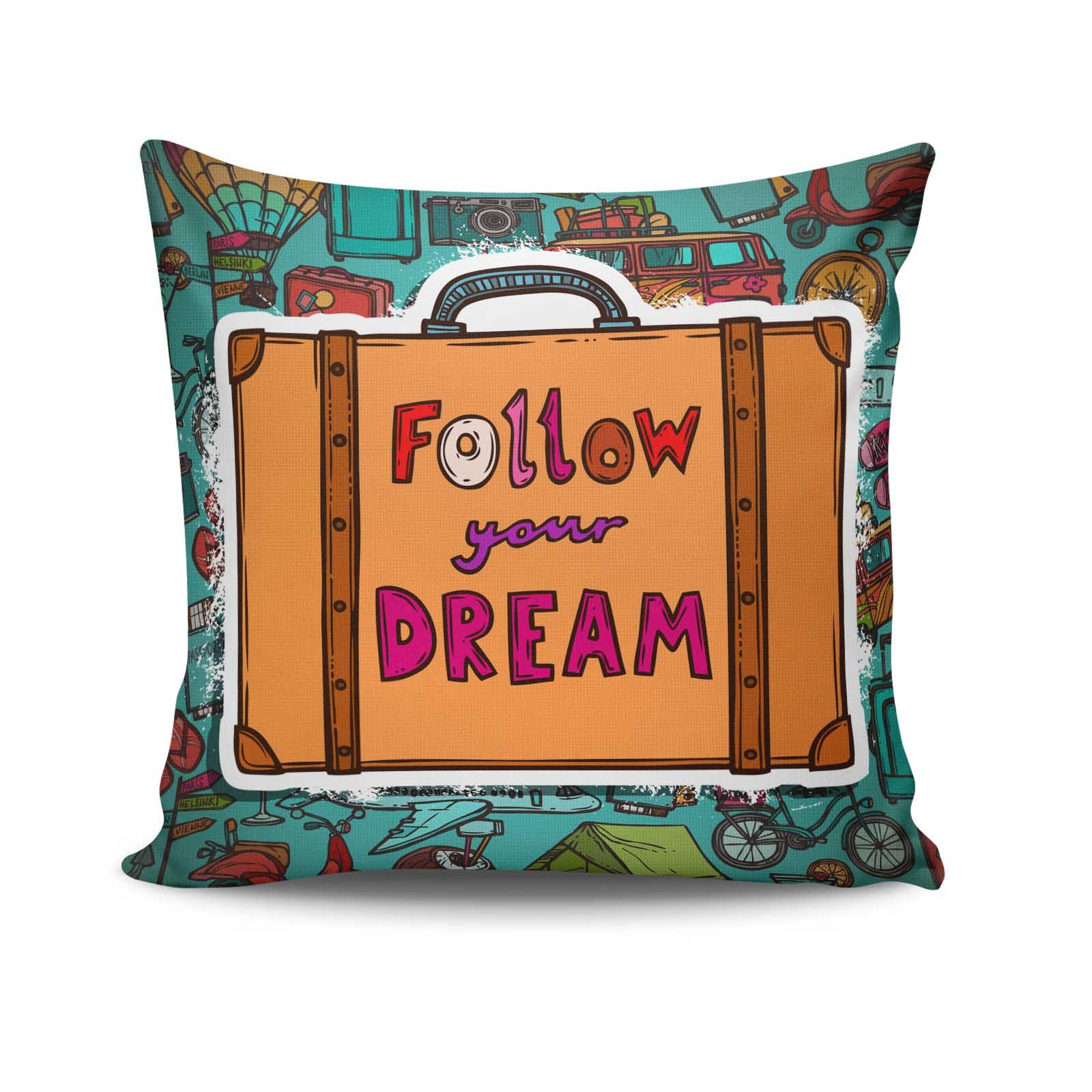 Aberto Design Jastučnica 43x43cm Šarena