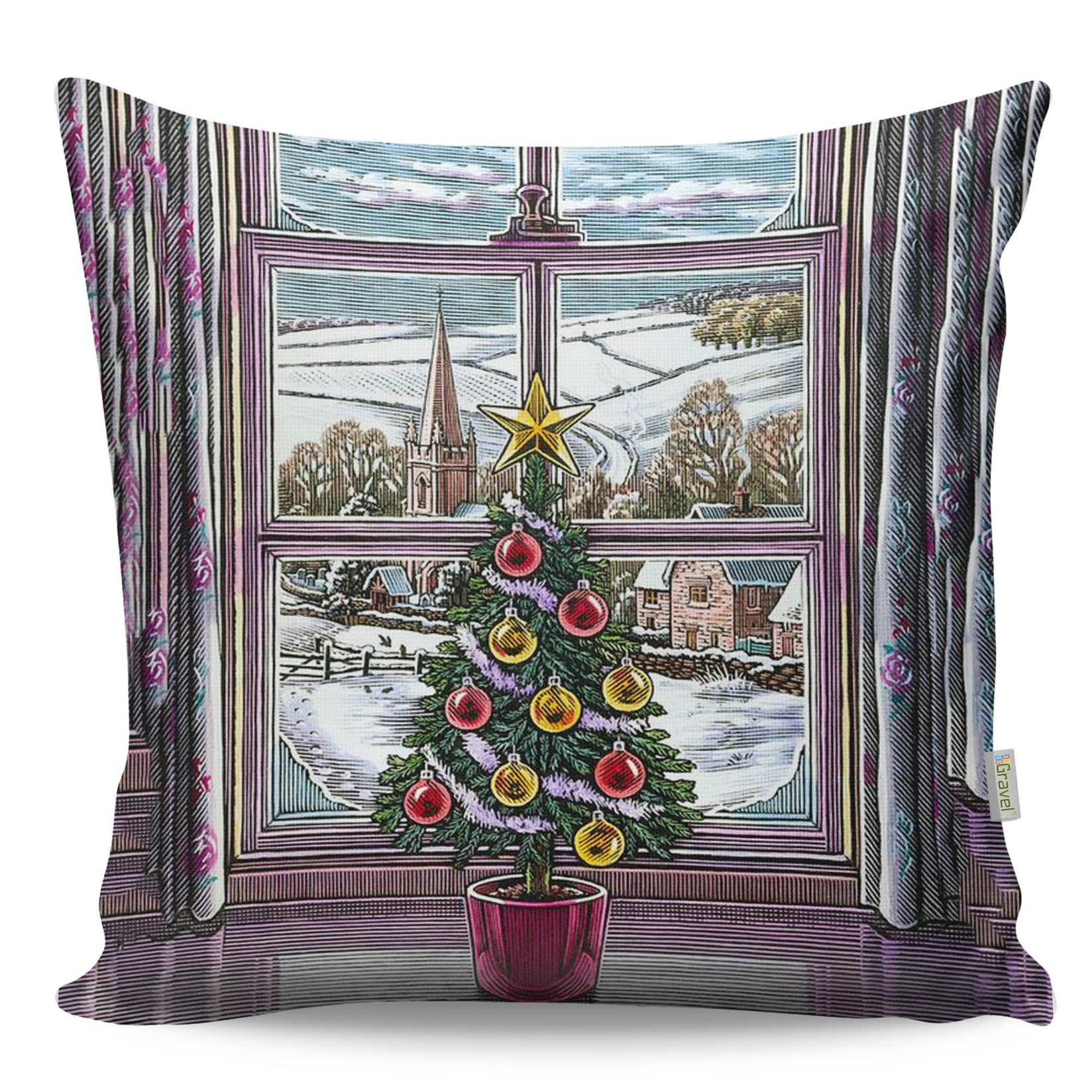 Aberto Design Jastuk 43x43cm Šareni