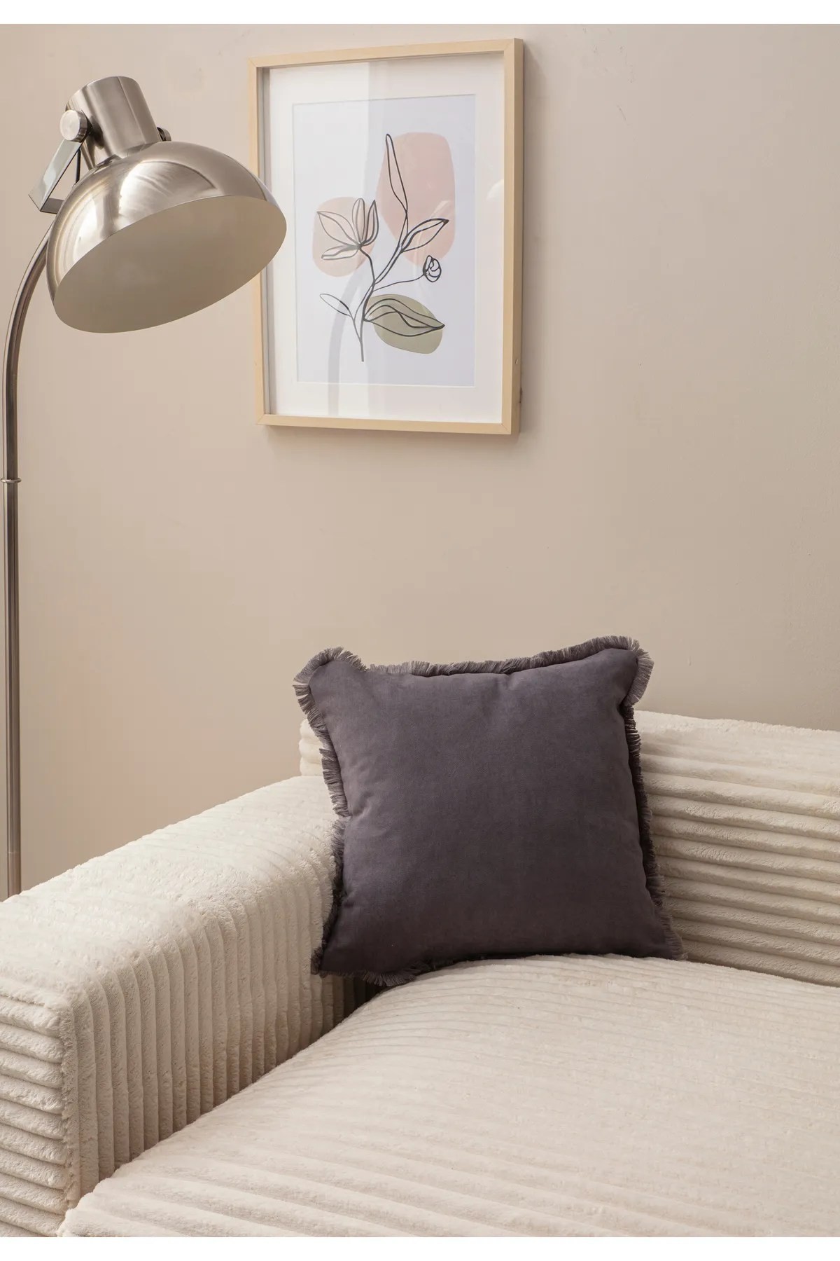 Aberto Design Jastučnica 43x43cm Siva