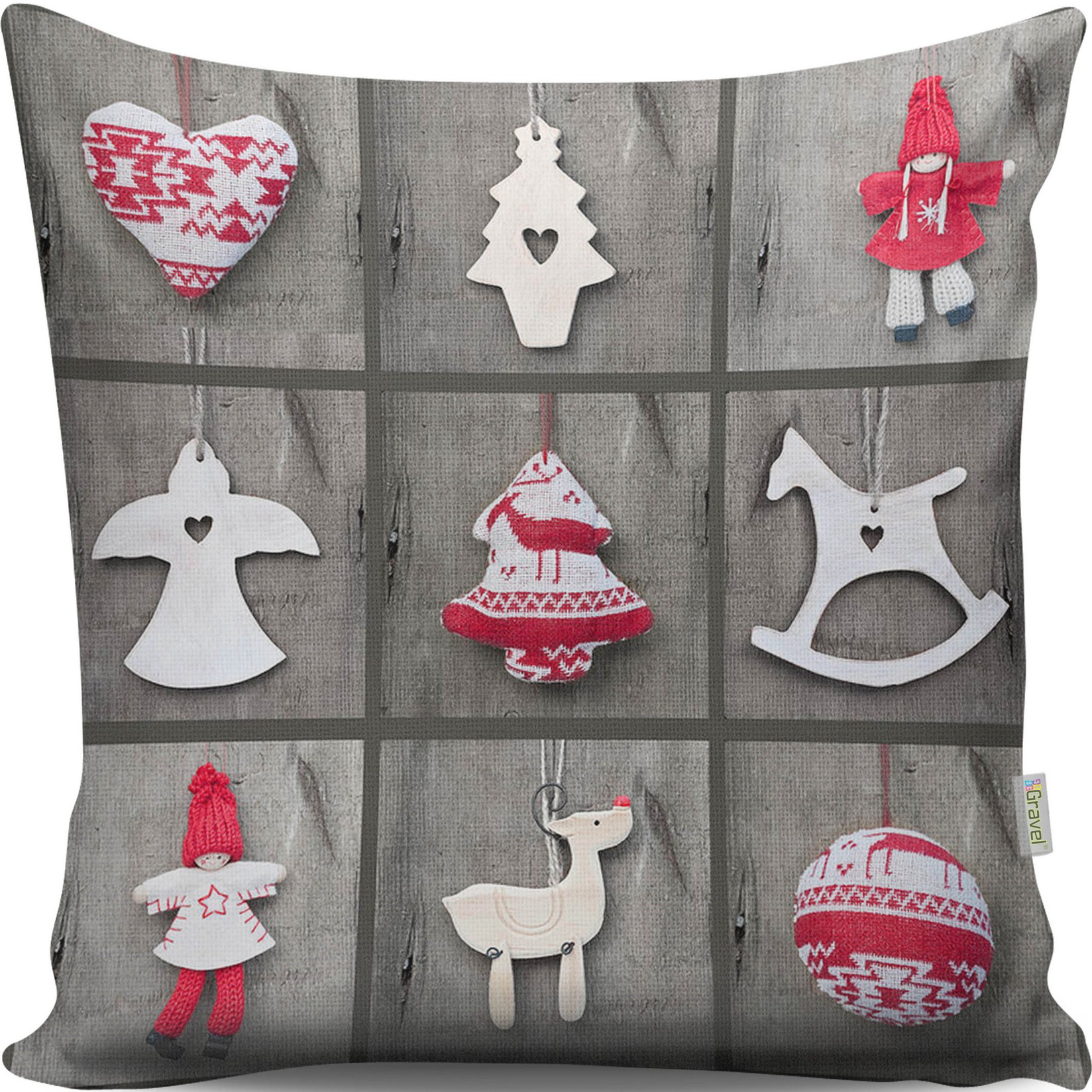 Aberto Design Jastuk 43x43cm Šareni