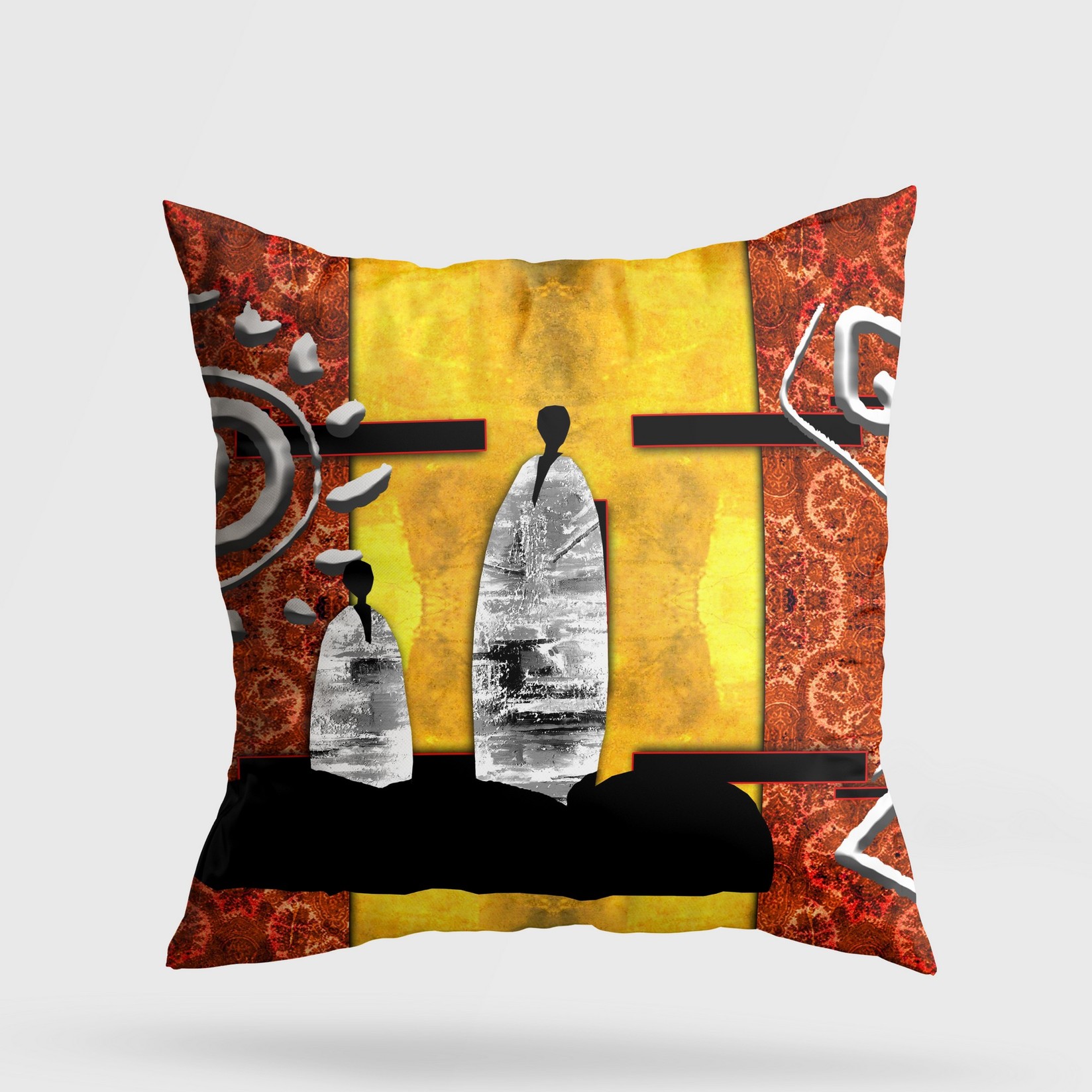 Aberto Design Jastuk 43x43cm Šareni