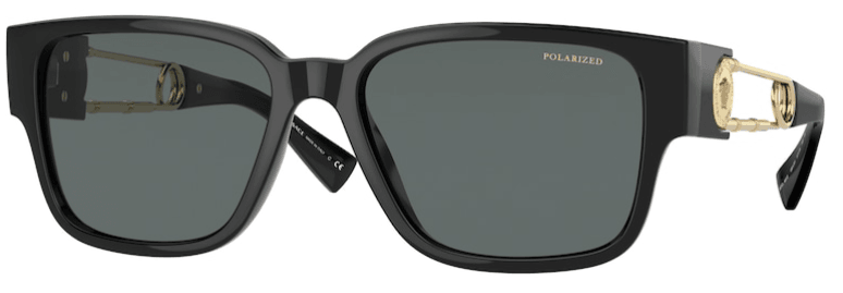 VERSACE Muške naočare za sunce 0VE4412 GB1/81 57, Polarizovane, Crne