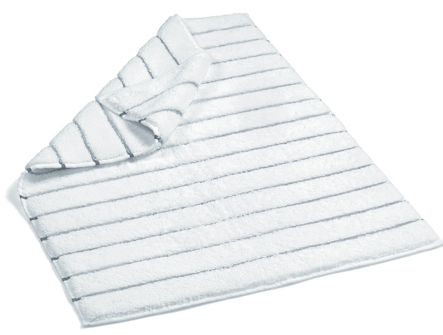 L'essentiel Maison Prostirka za kupatilo 60​​x90cm Belo-Tamnosiva