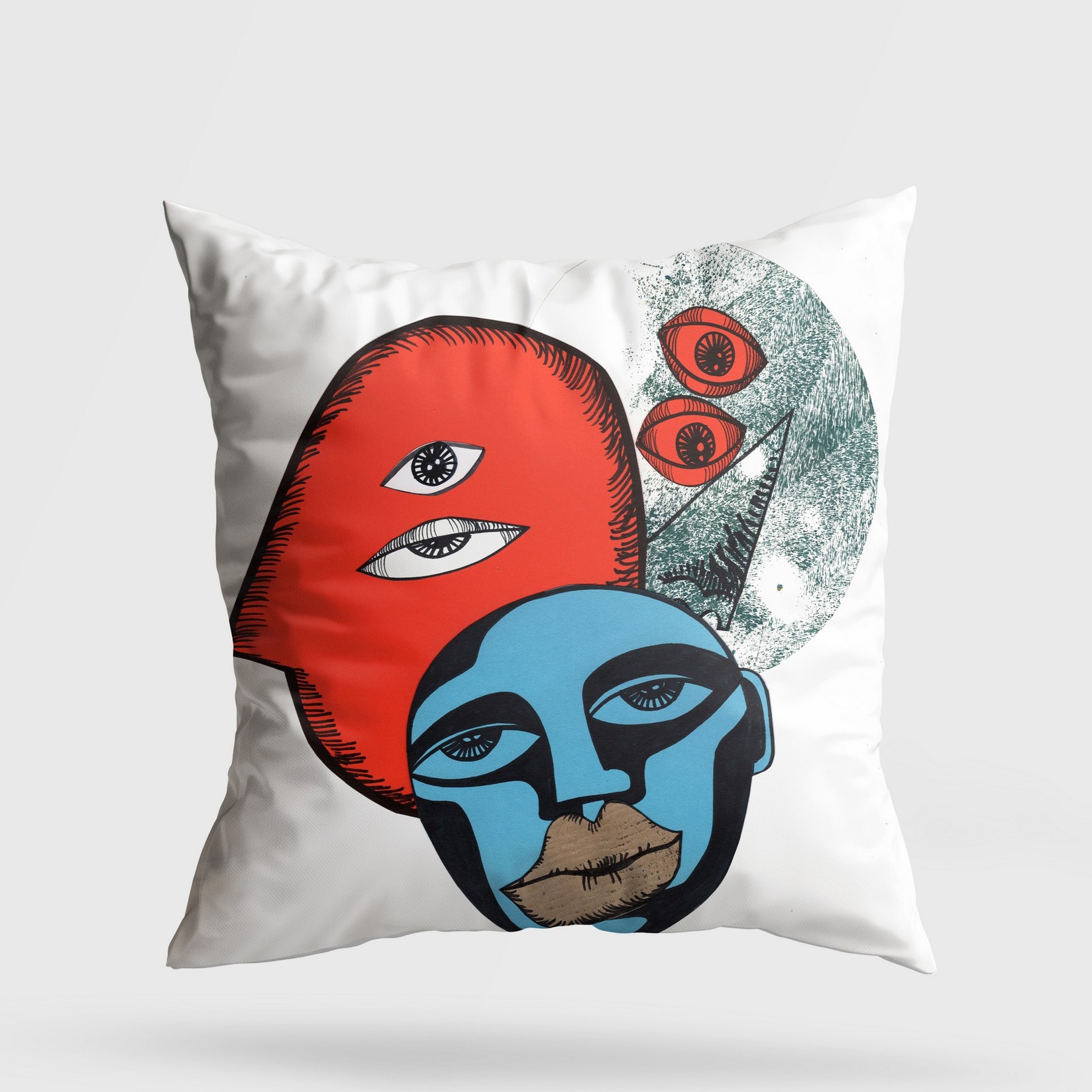 Aberto Design Jastuk 43x43cm Šareni