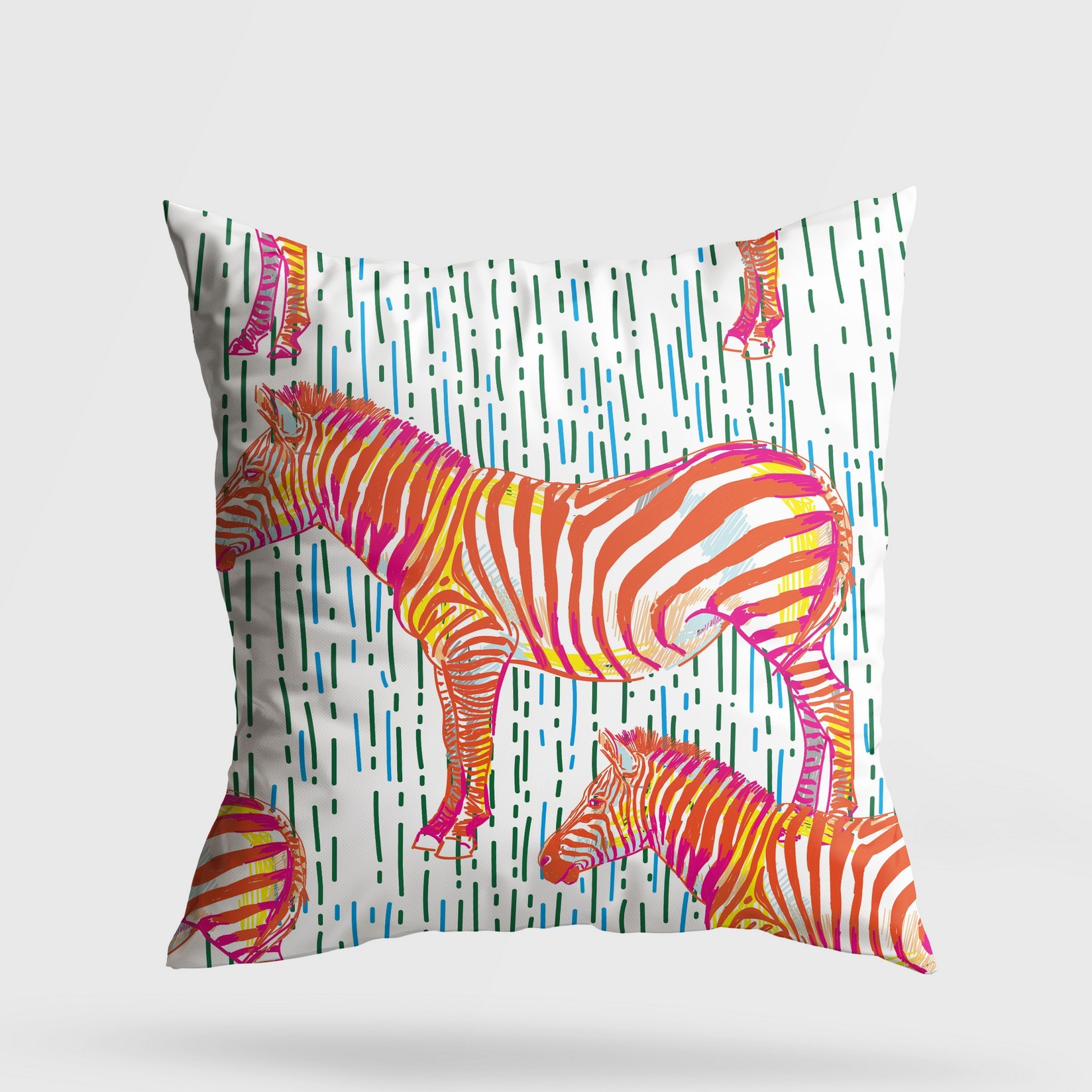 Aberto Design Jastuk 43x43cm Šareni