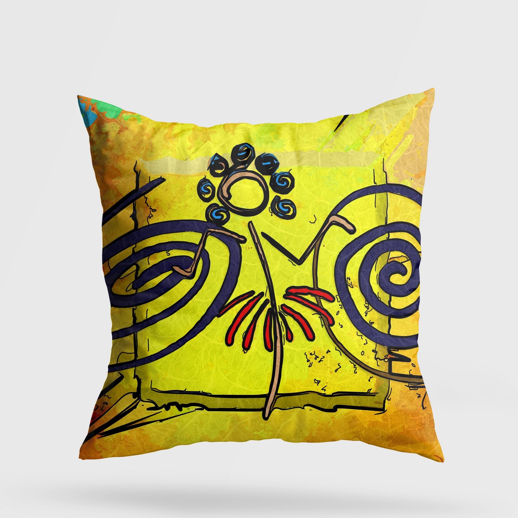 Aberto Design Jastuk 43x43cm Šareni