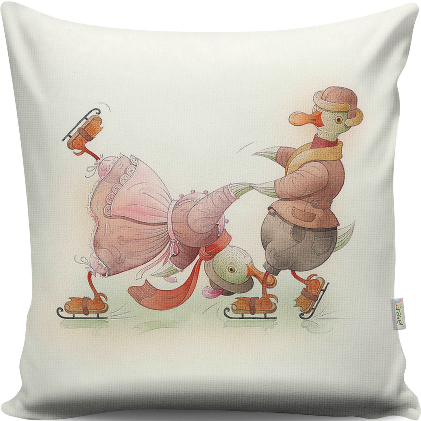 Aberto Design Jastuk 43x43cm Šareni