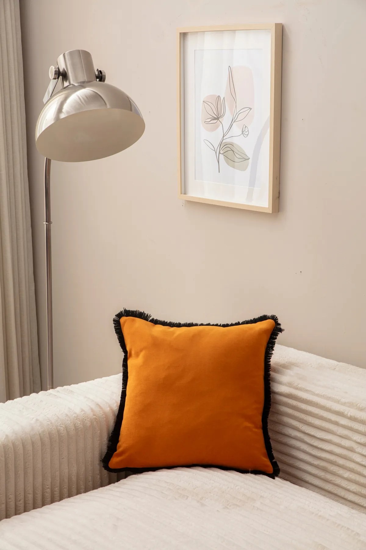 Aberto Design Jastučnica 43x43cm Narandžasta