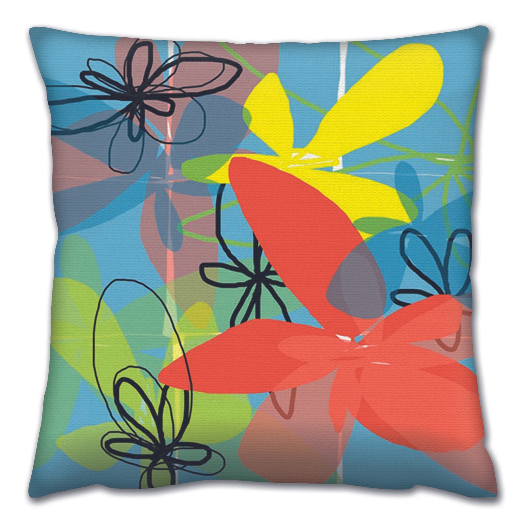 Aberto Design Jastuk 43x43cm Šareni