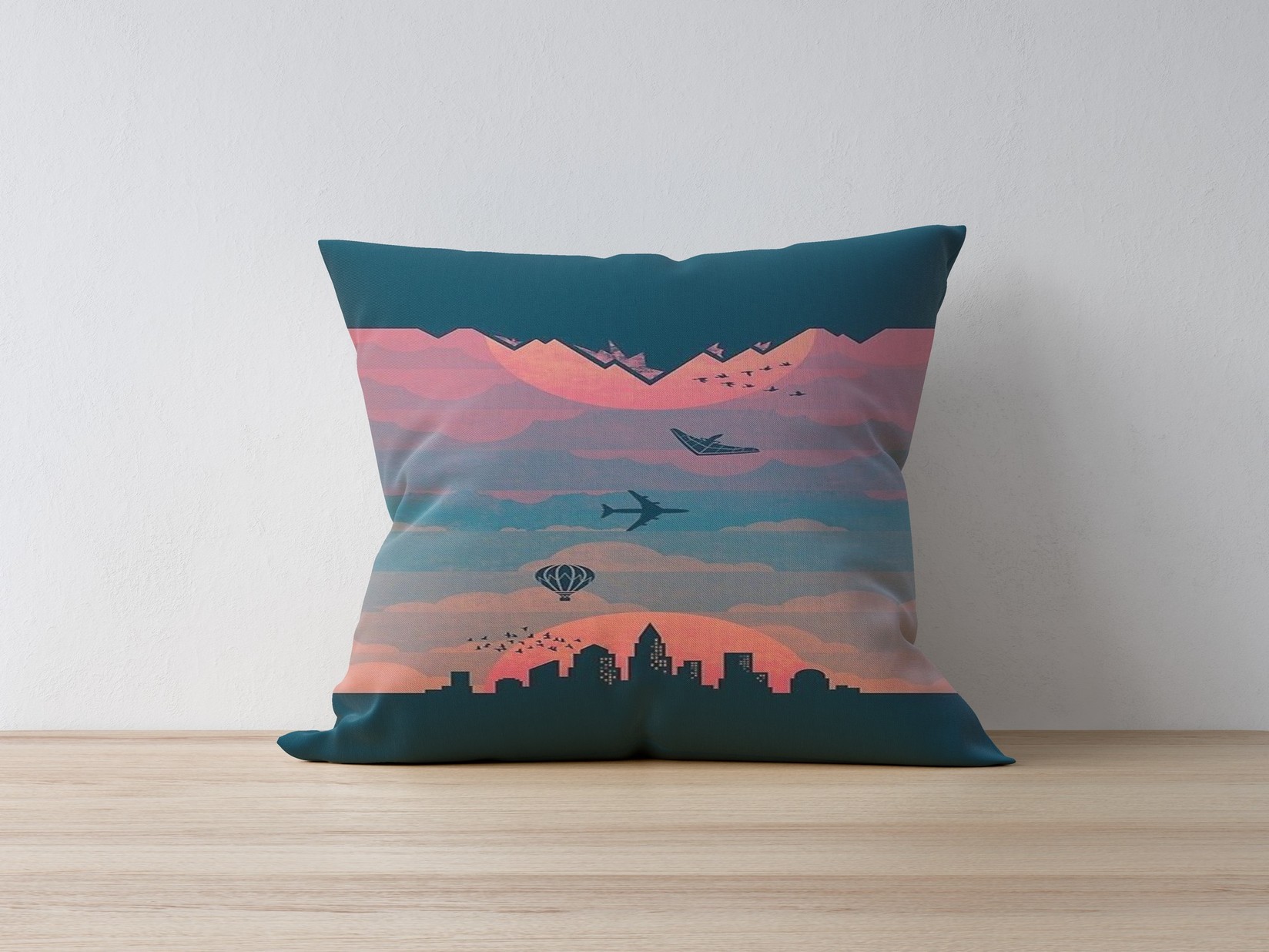 Aberto Design Jastučnica 43x43cm Šarena