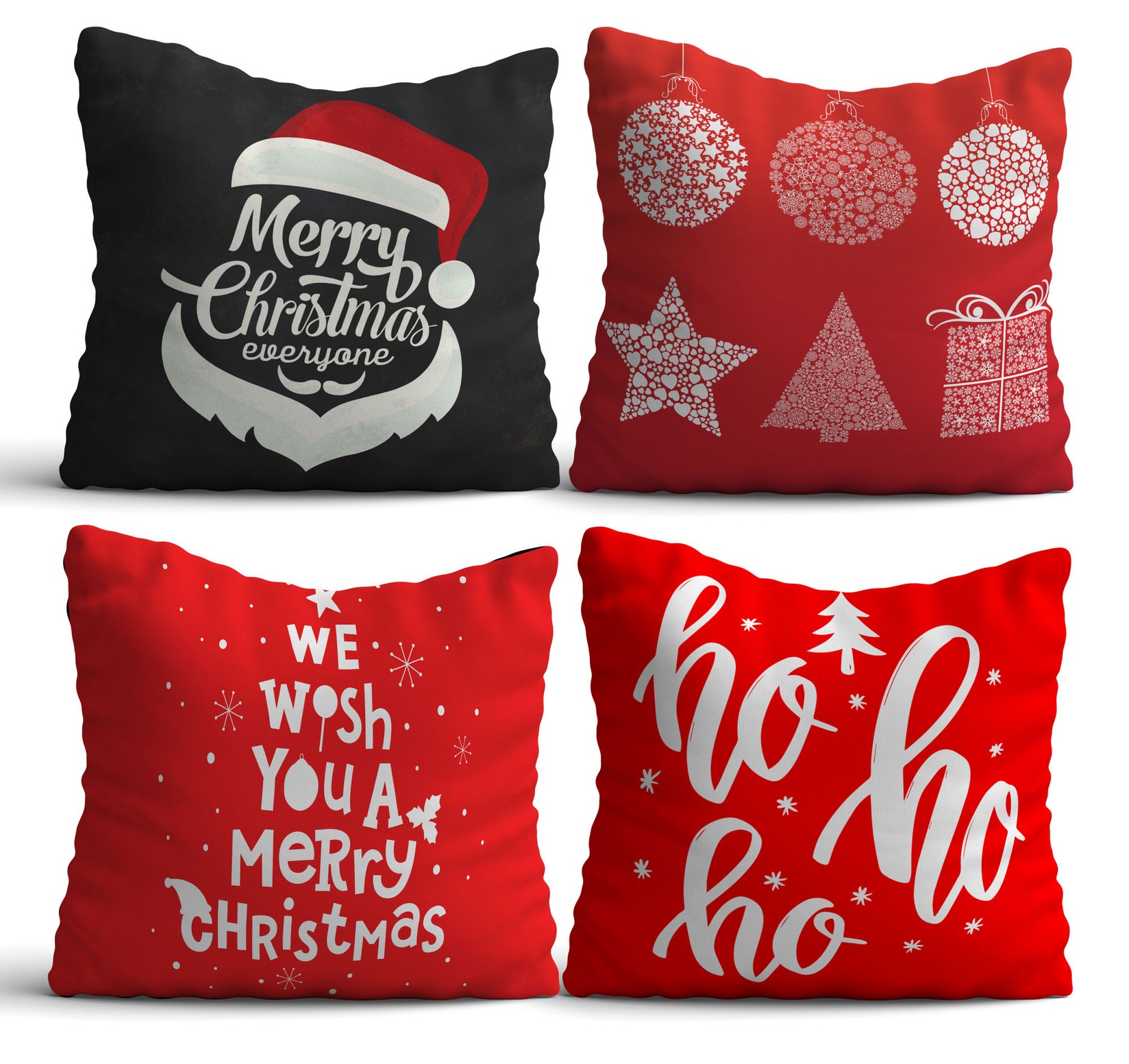 Aberto Design Set 4 jastuka 43x43cm Šareni