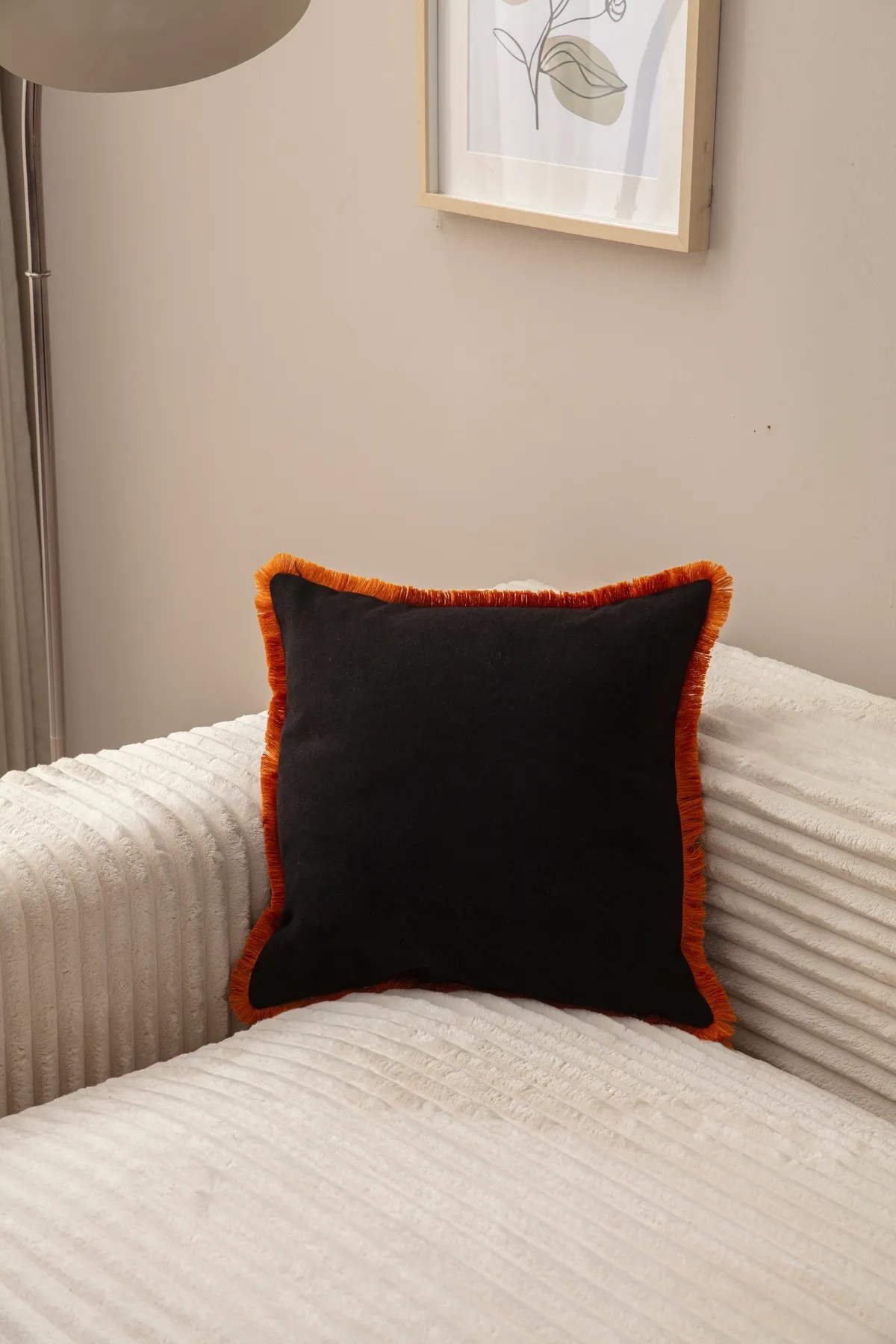 Aberto Design Jastučnica 43x43cm Crna